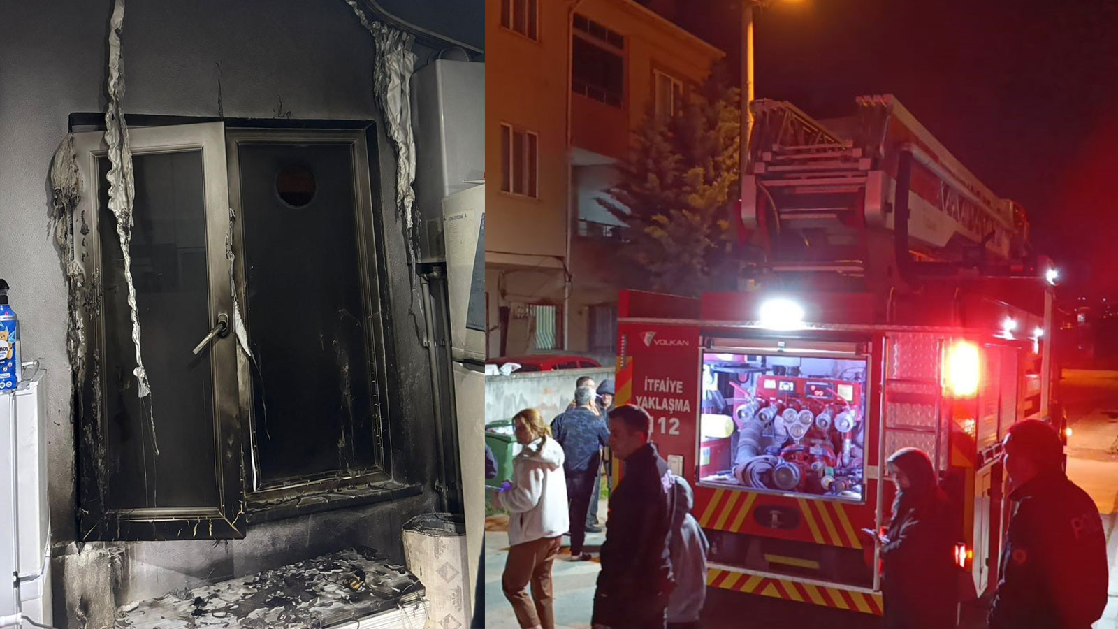 İnegöl’de gece yarısı dehşeti: Eski eşinin evine molotof attı