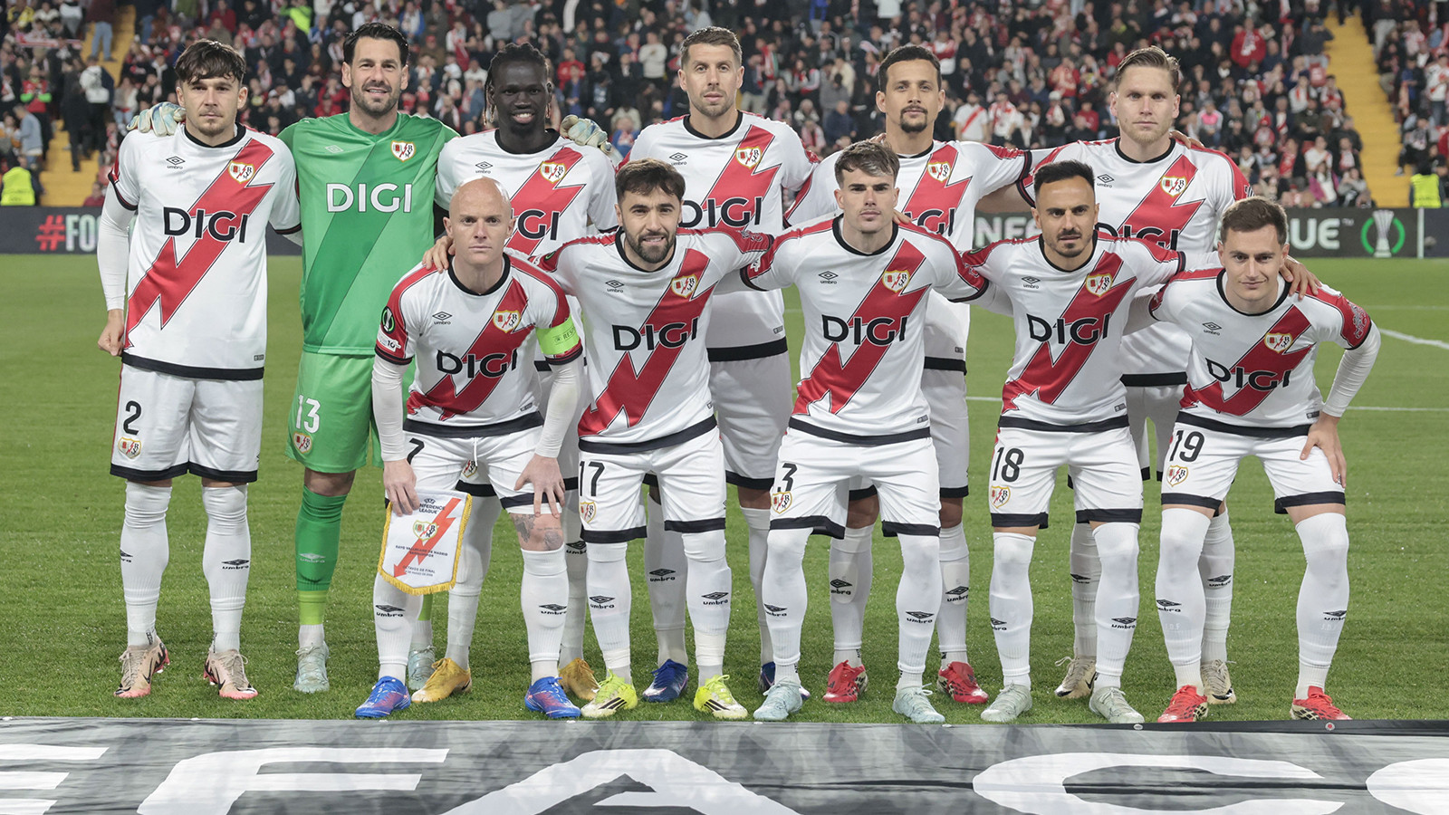 Rayo Vallecano'nun hedefi kulüp tarihindeki ilk Avrupa kupası