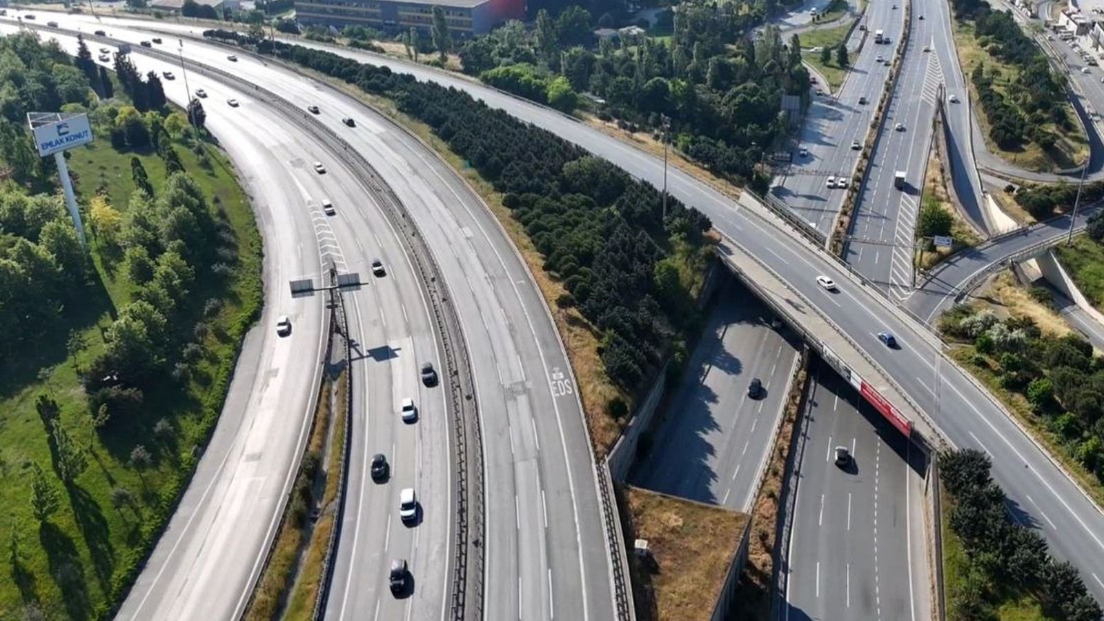 İstanbul'da trafik yoğunluğu yüzde 1 oldu