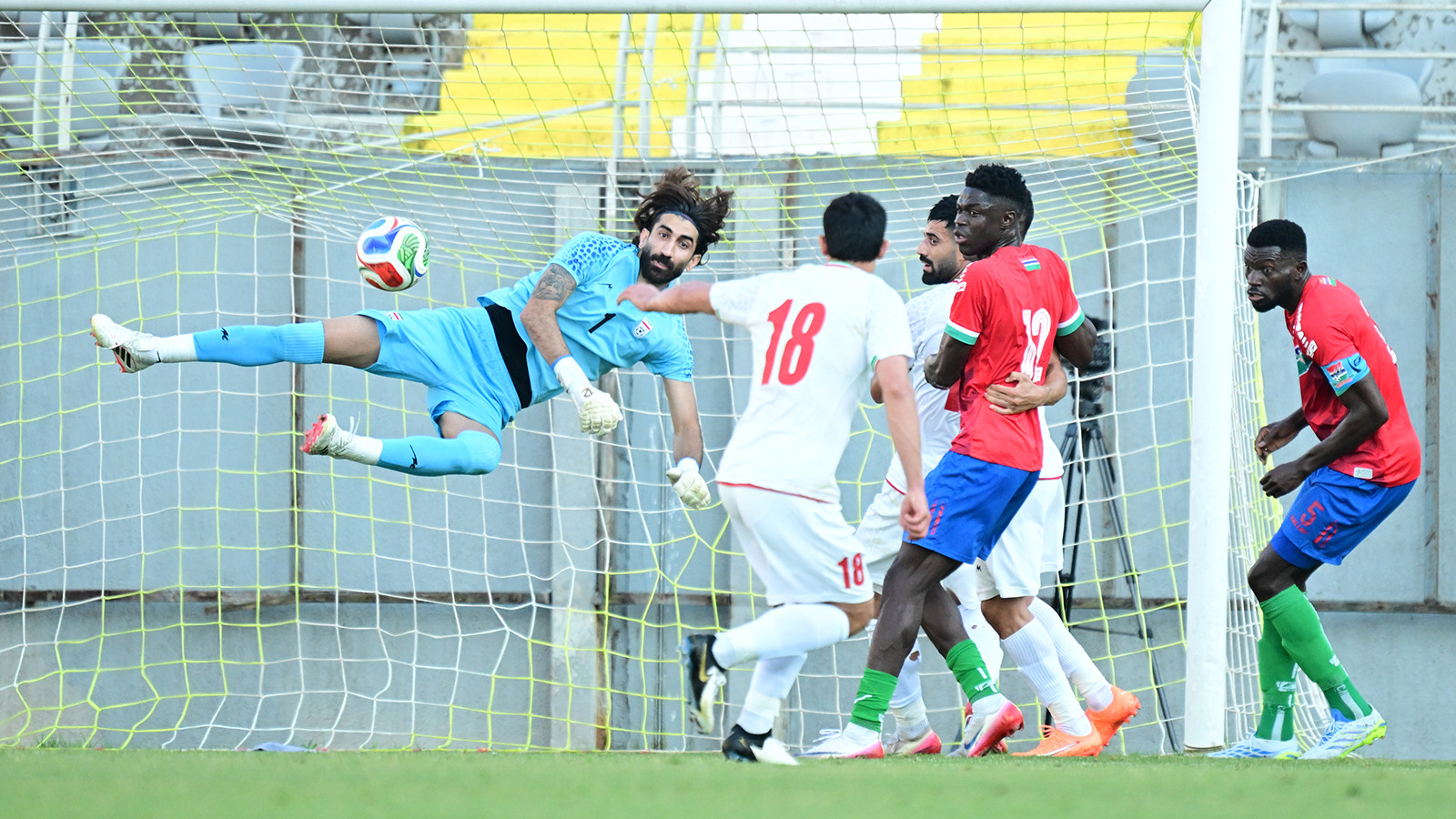 Antalya'daki hazırlık maçında İran, Gambiya'yı 3 golle yendi