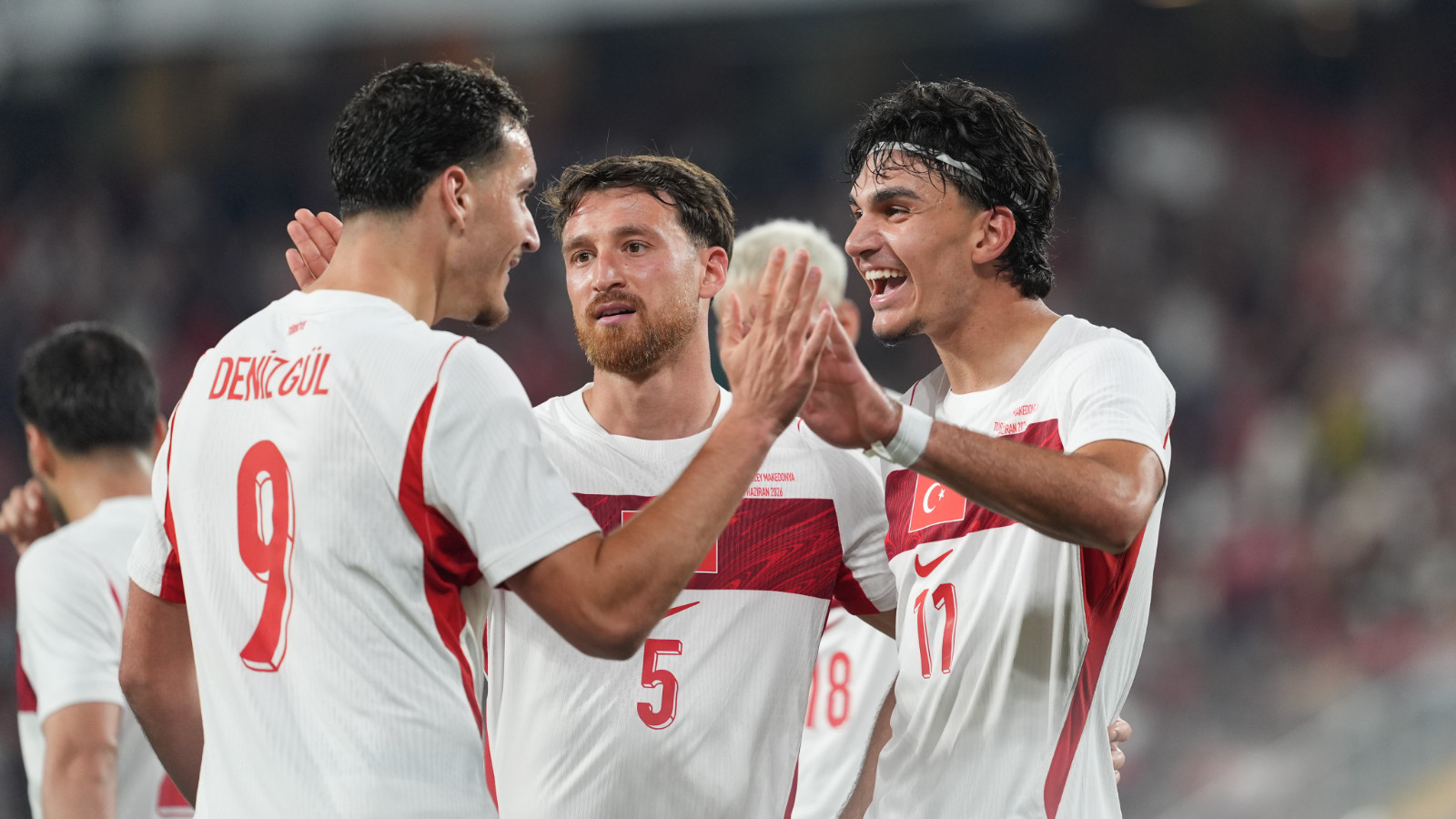 Deniz Gül'den tarihi gol! A Milli Takım'dan 4 gollü prova