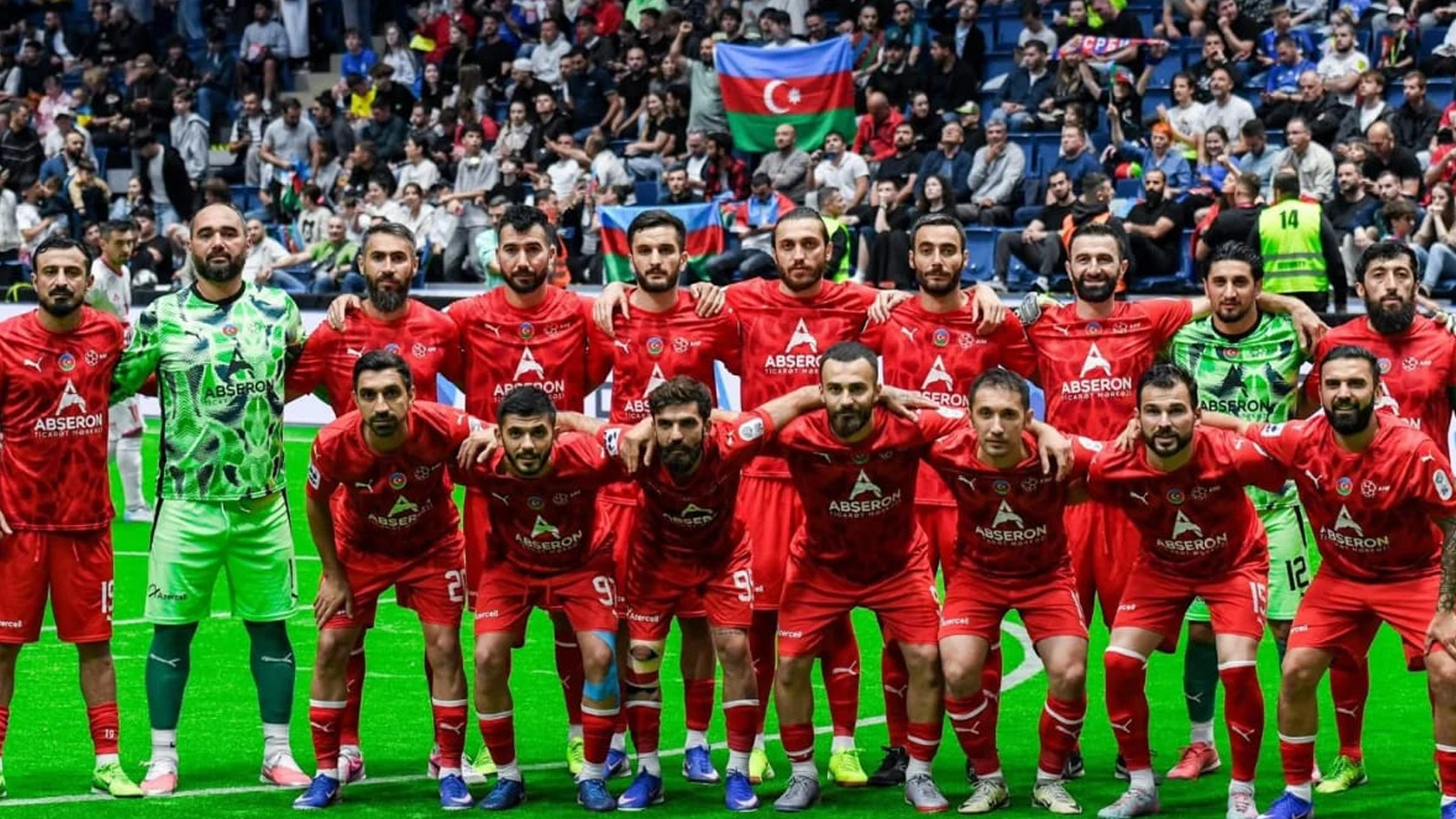 Azerbaycan minifutbolda ikinci kez Avrupa şampiyonu oldu