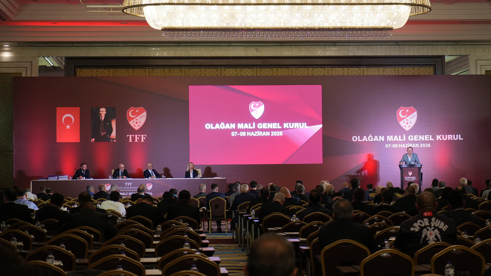 TFF’nin faaliyetleri oy çokluğuyla ibra edildi
