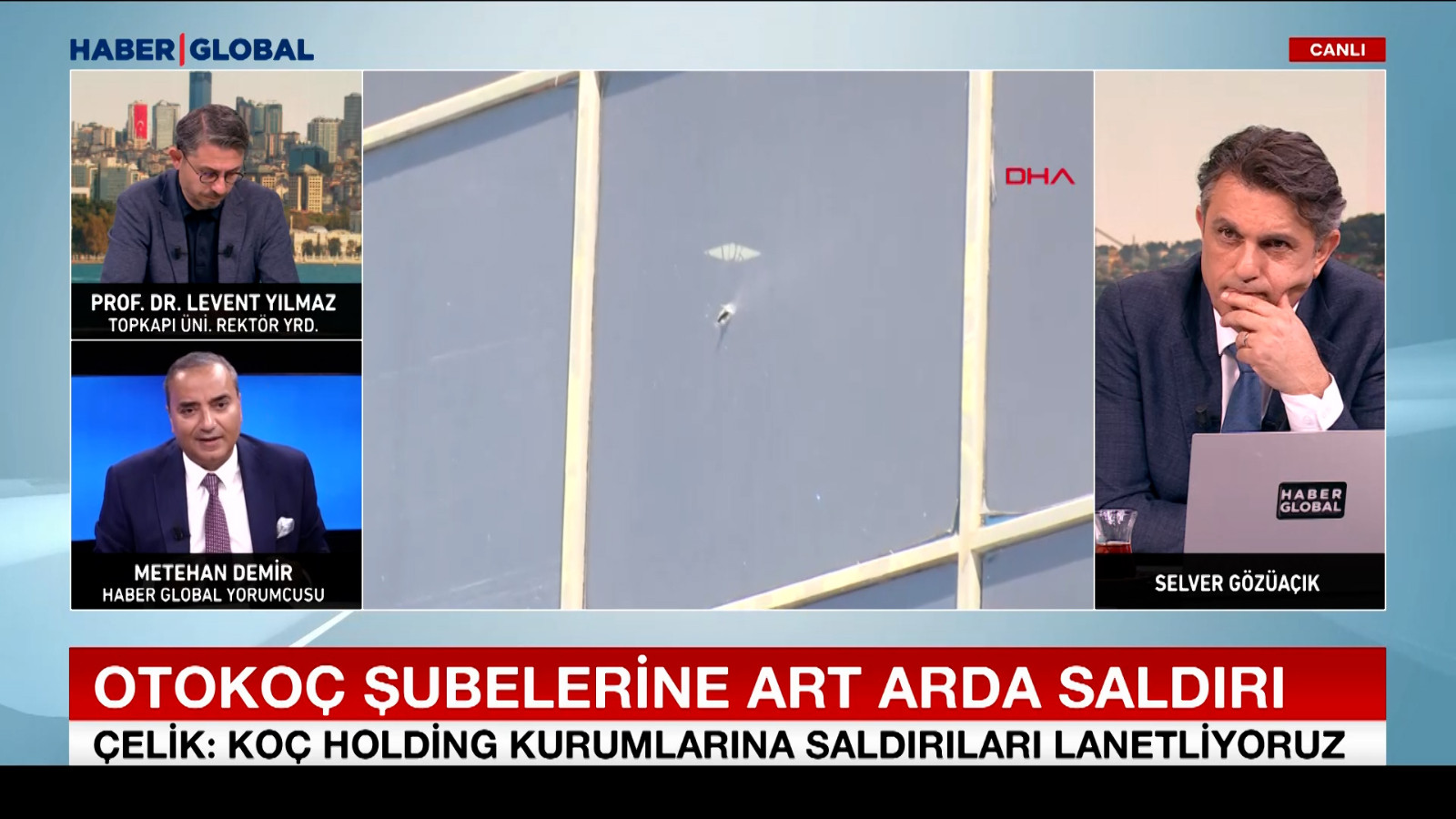 Koç Holding şubelerine art arda saldırı!