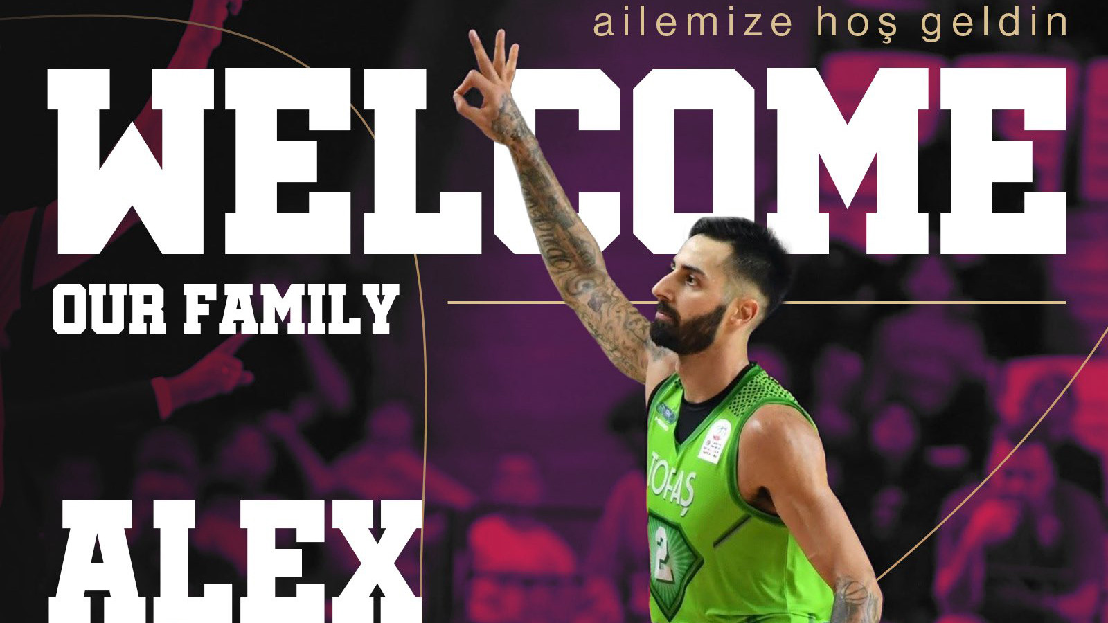 Bandırma Bordo Basketbol, Alex Perez'i renklerine 