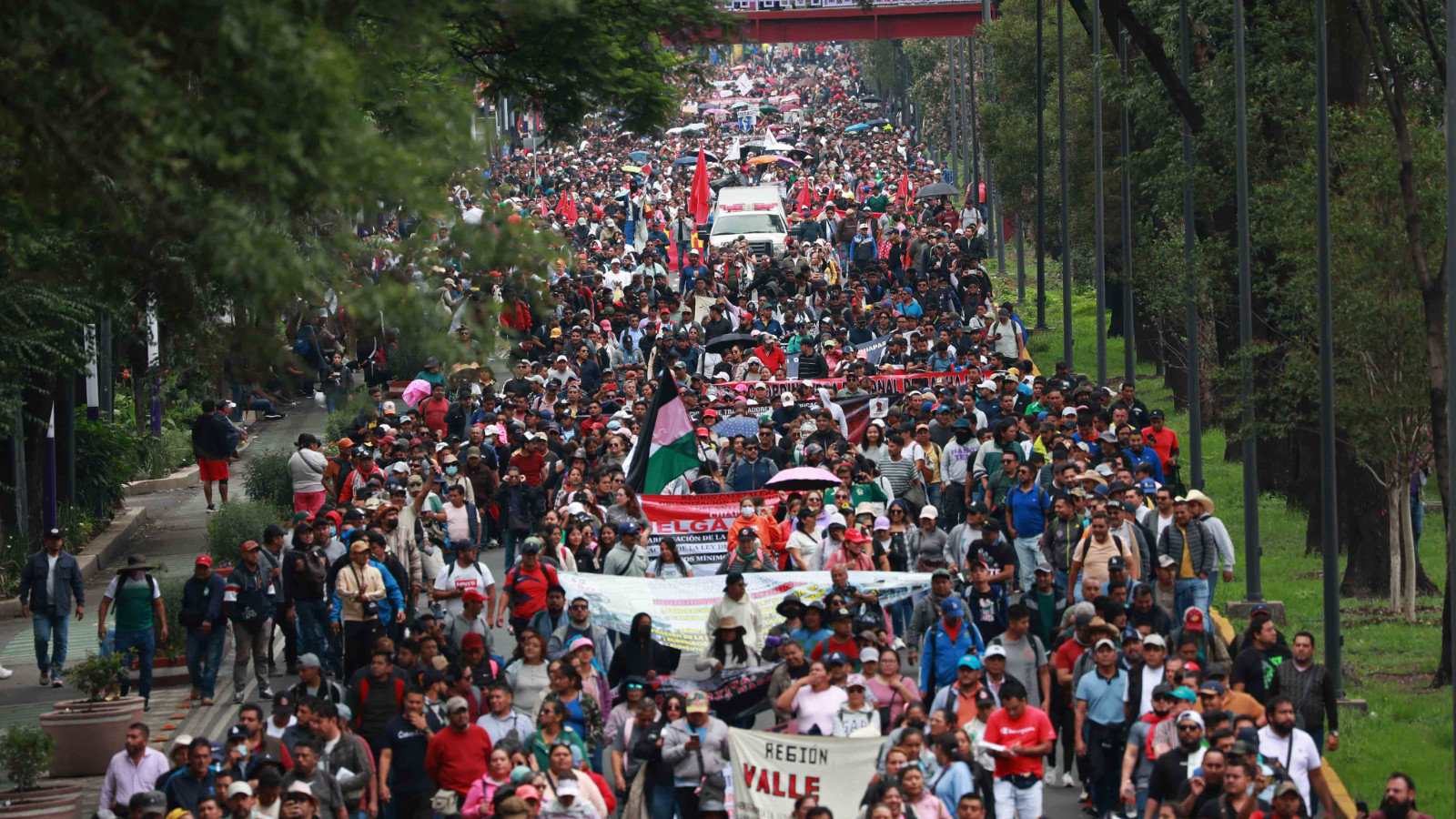 Dünya Kupası açılış maçı öncesi Mexico City'de protestolar sürüyor