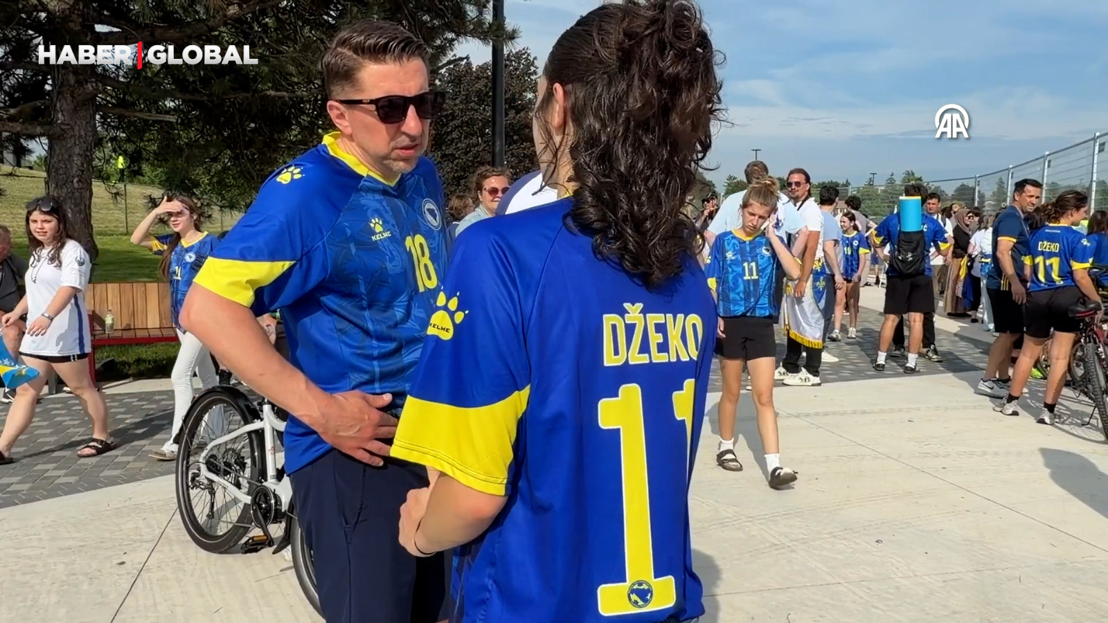 Toronto'ya Dünya Kupası atmosferi Bosna Hersek taraftarlarıyla geldi