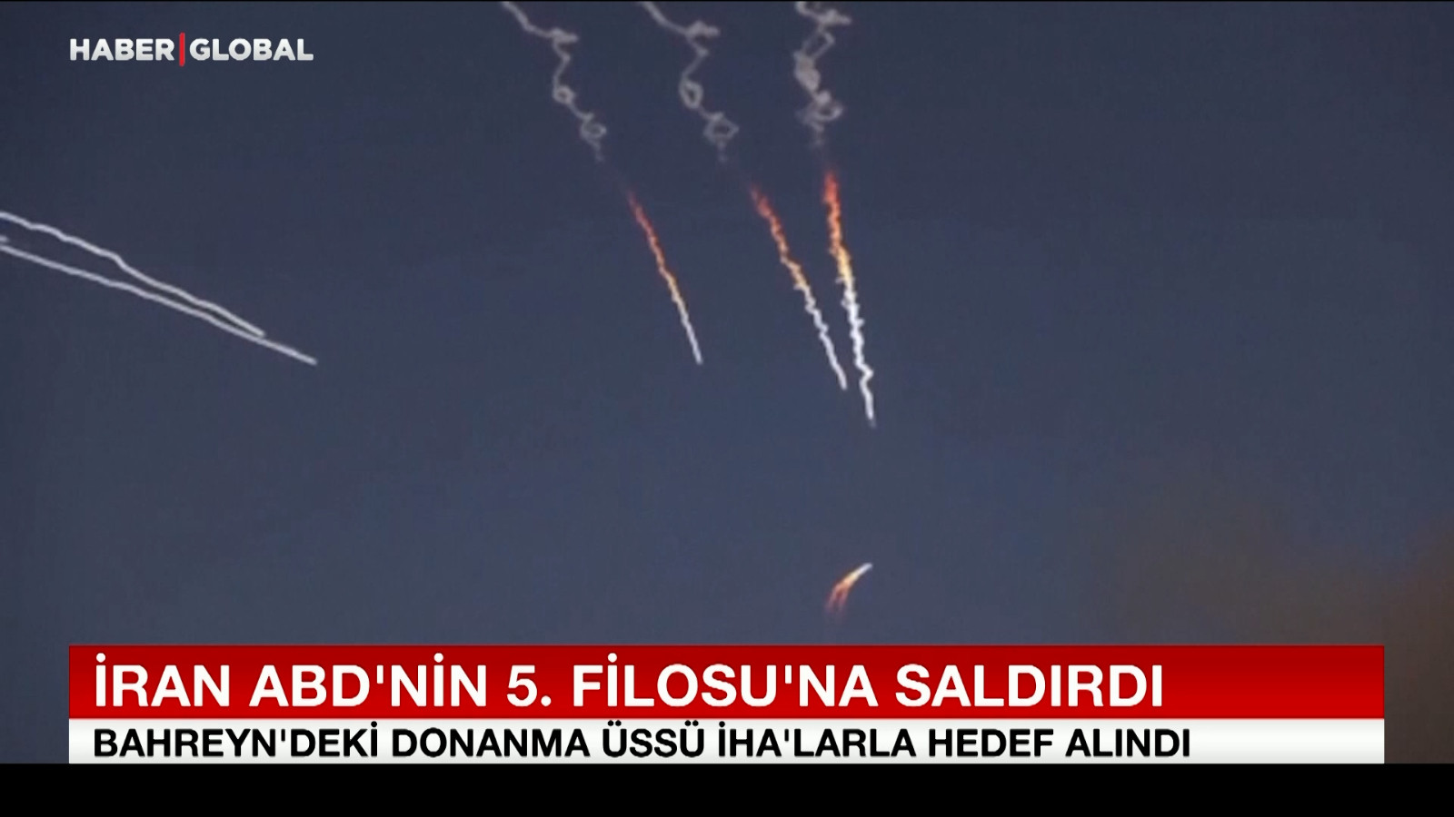 İran'dan ABD'nin 5. Filosuna İHA Saldırısı İddiası