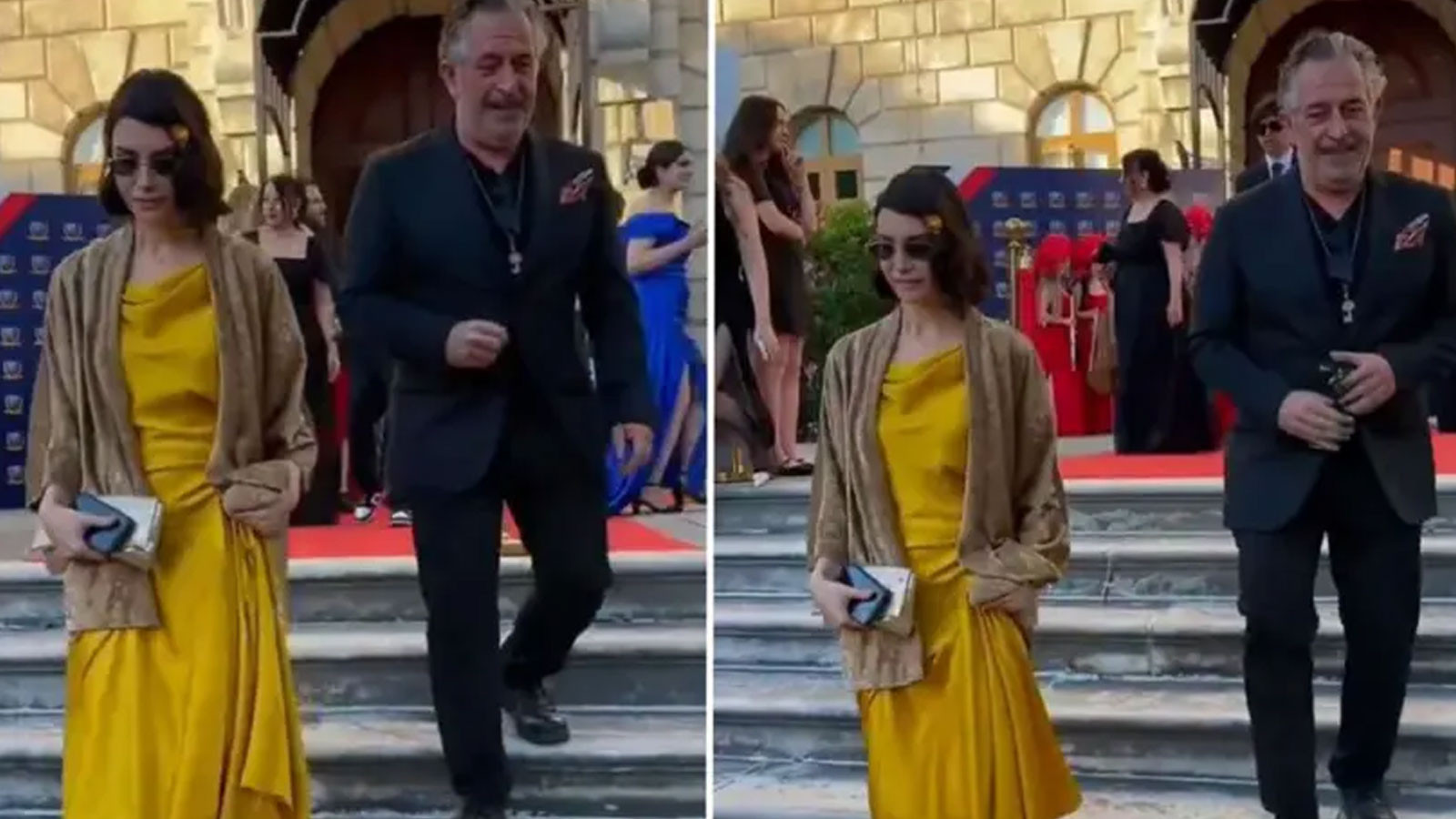 Cem Yılmaz ve Ahu Yağtu, Oğulları Kemal'in Mezuniyetinde Bir Araya Geldi!