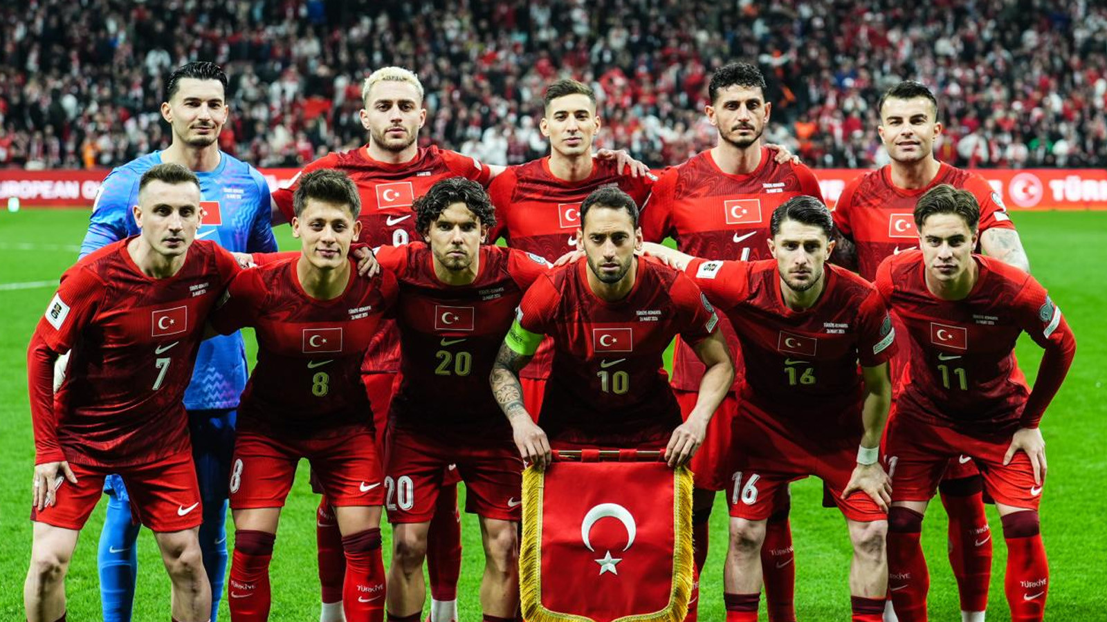 A Milli Takım'ın İlk 11'i Açıklandı