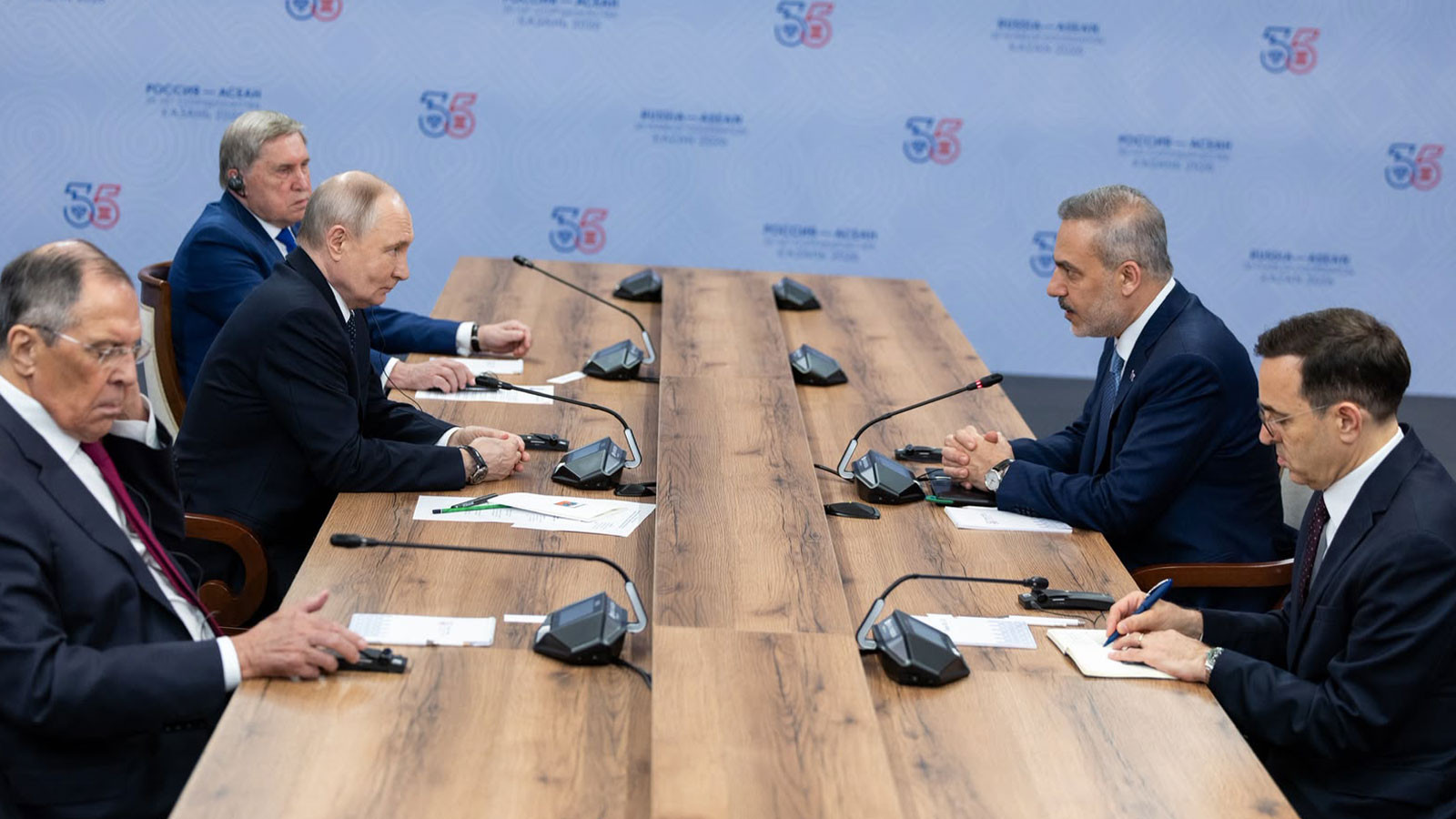 Bakan Fidan, Putin tarafından kabul edildi