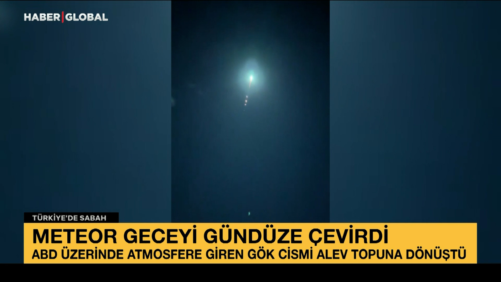 Missouri'de Meteor Geceyi Aydınlattı