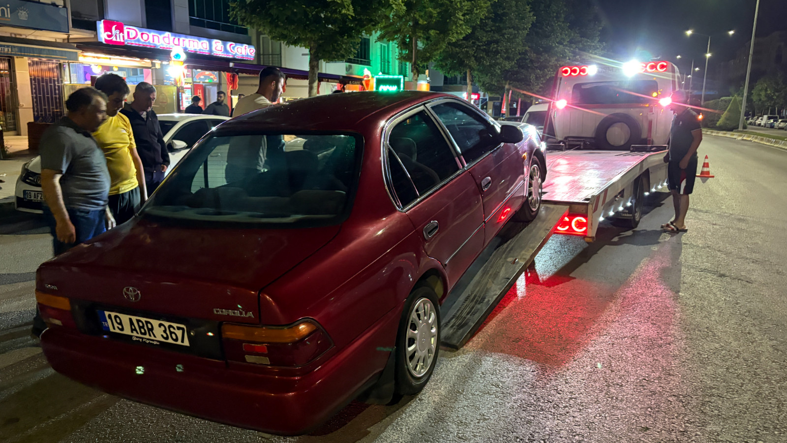 Çorum'da Zincirleme Kaza Meydana Geldi