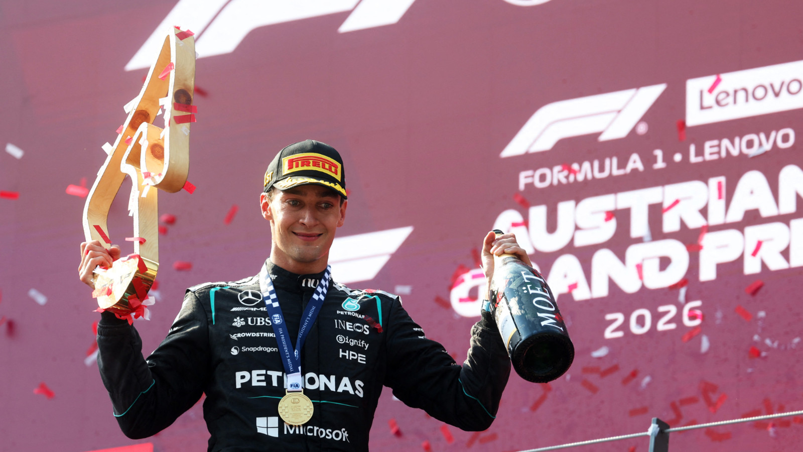 Formula 1'de Avusturya Grand Prix'sini George Russell kazandı