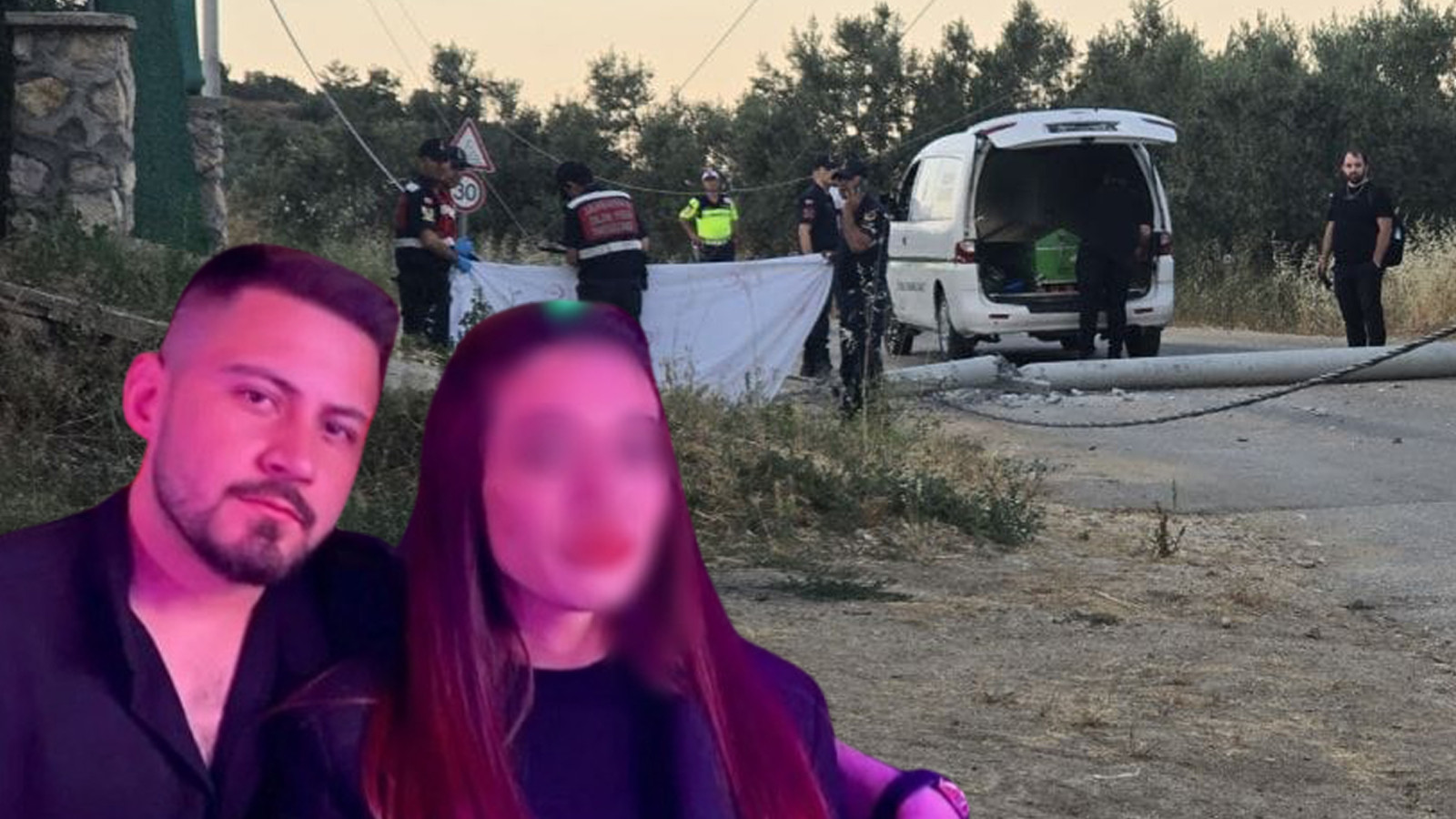 Balayı dönüşü acı olay: Yardım etmek için koştu, üzerine basıp öldü