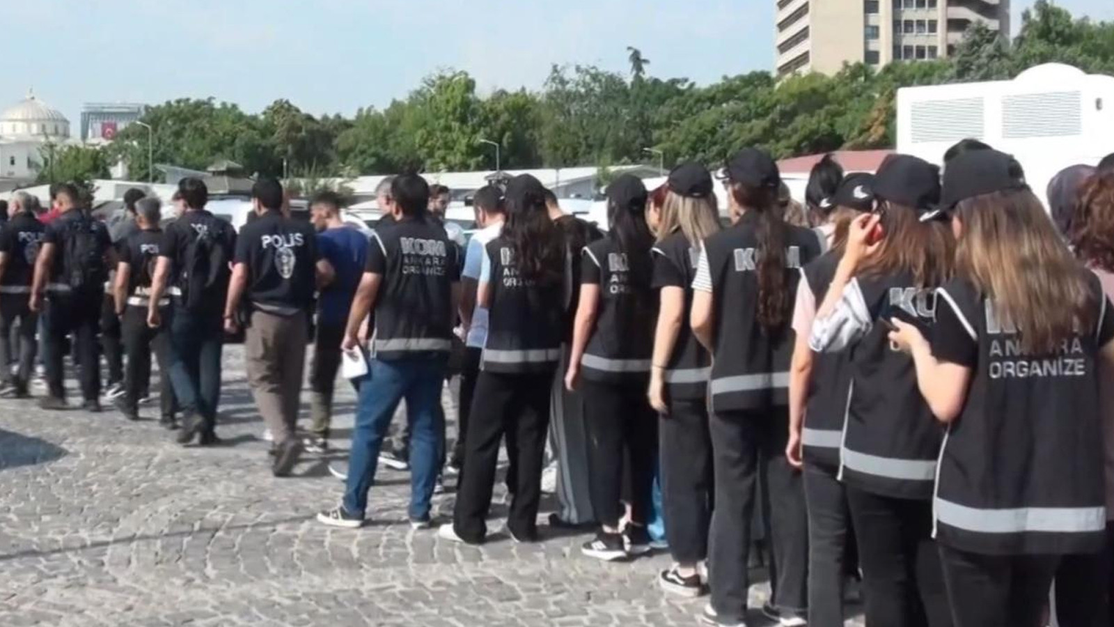 Ankara'da suç örgütü operasyonu: 55 tutuklama