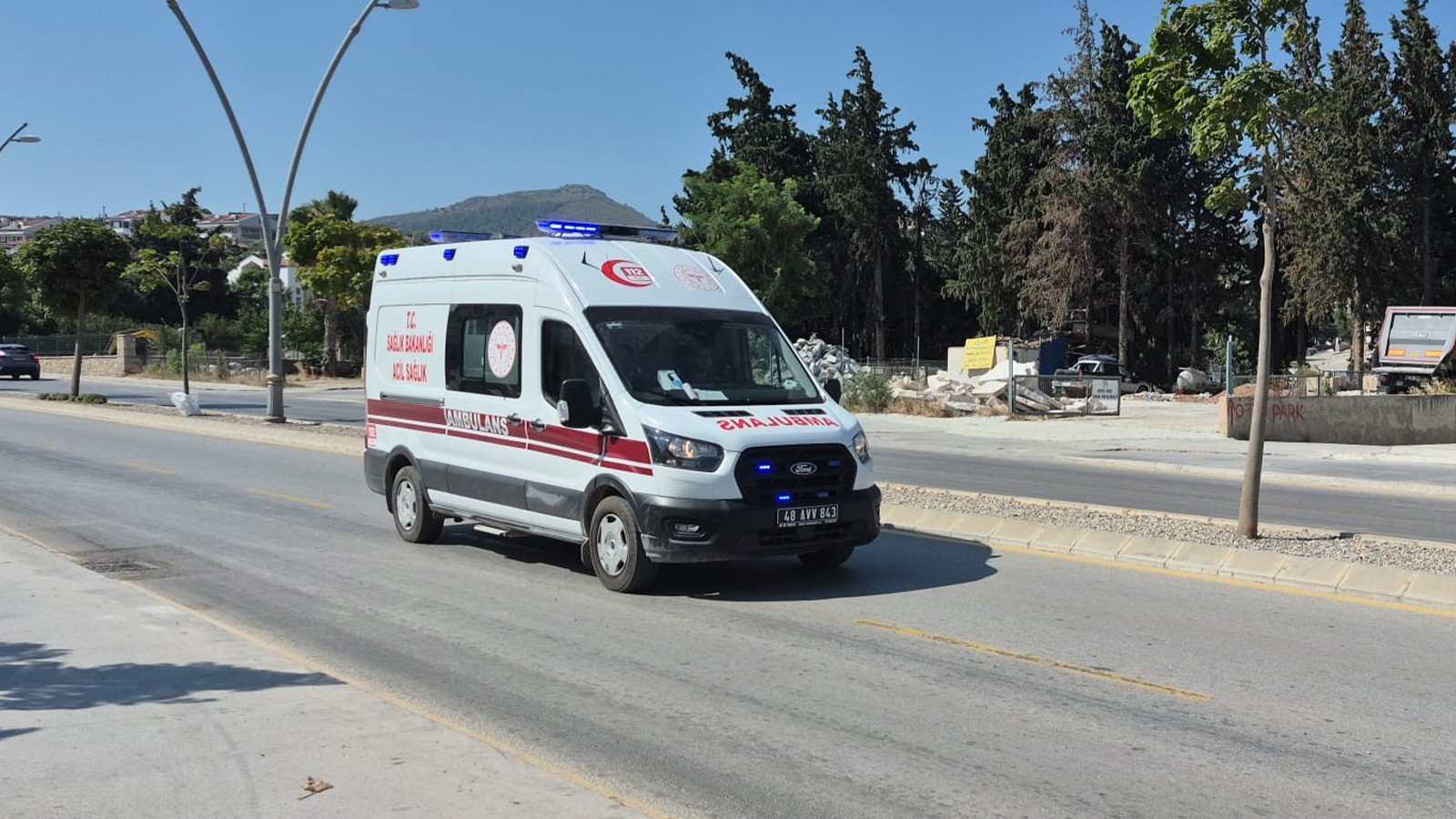 Datça'da Silahla Vurulan İş İnsanı Hastaneye Kaldırıldı