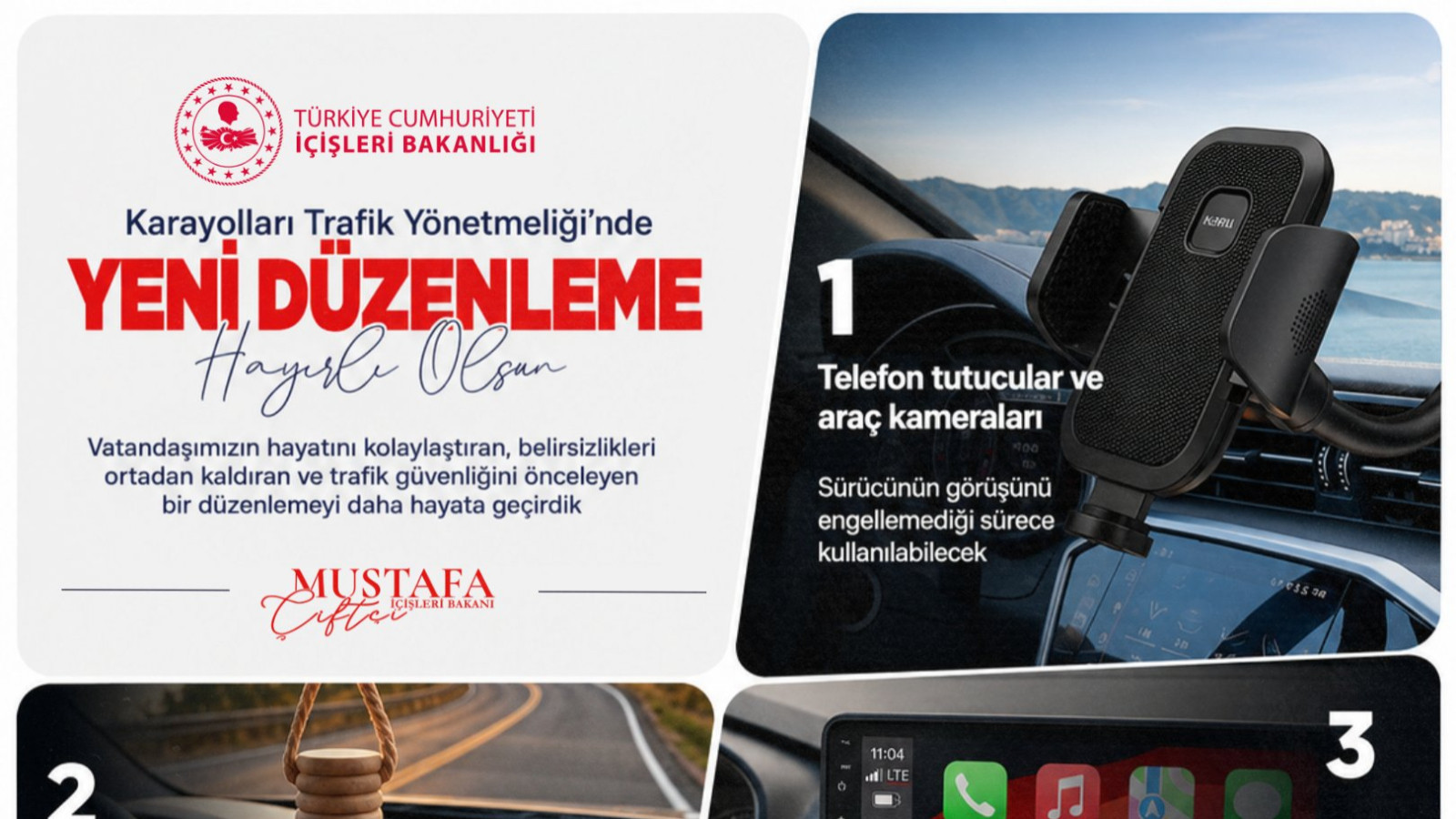 Karayolları Trafik Yönetmeliği'nde Değişiklik Resmi Gazete'de Yayımlandı