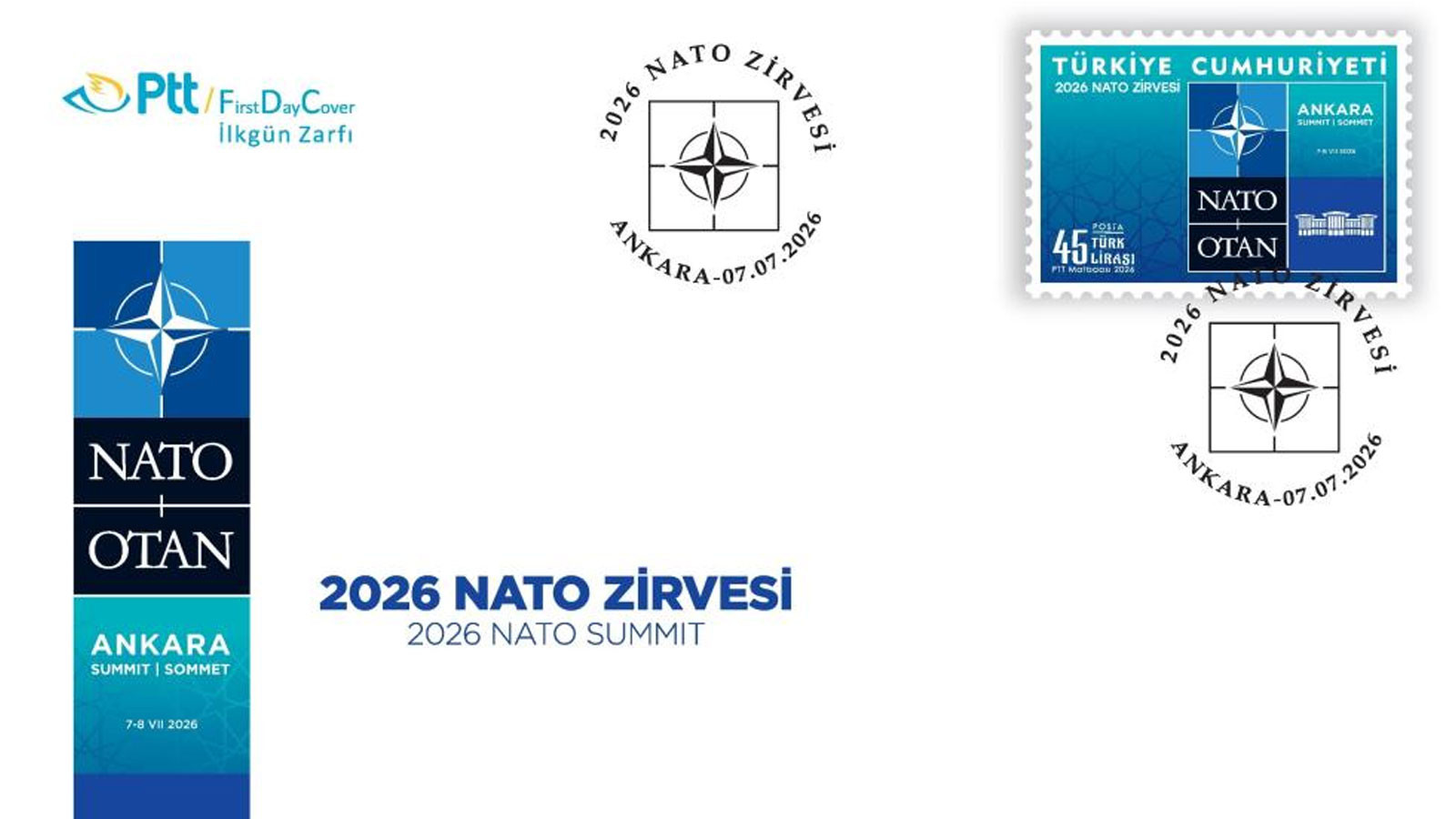 PTT'den NATO Zirvesi Anma Pulu
