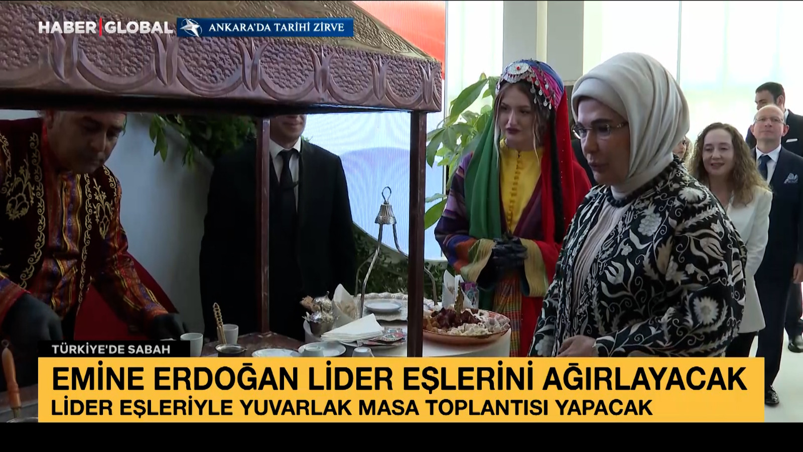 Emine Erdoğan lider eşlerini ağırlayacak