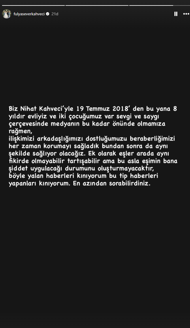 Nihat Kahveci'nin eşinden darp iddialarına yalanlama - Resim : 1