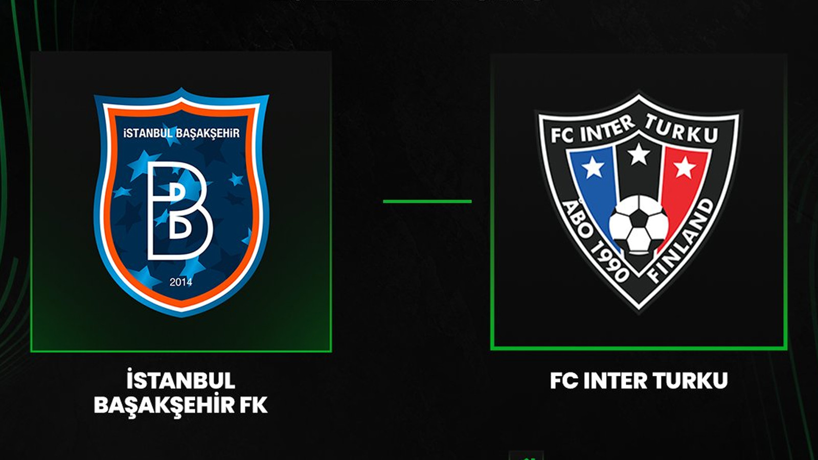 Başakşehir, UEFA Konferans Ligi'nde Inter Turku ile Eşleşti