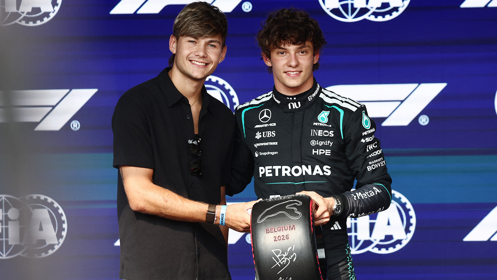 Formula 1 Belçika Grand Prix'sinde pole pozisyonu Kimi Antonelli'nin