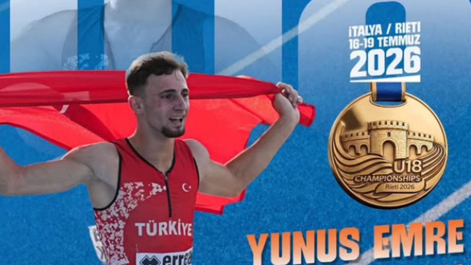 Yunus Emre Civelek, Avrupa'da Türkiye rekoru kırarak şampiyon oldu