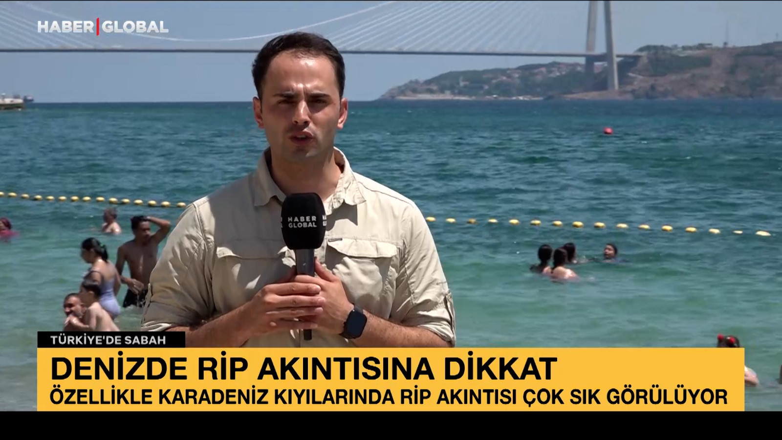 Denizde RİP akıntısına dikkat!