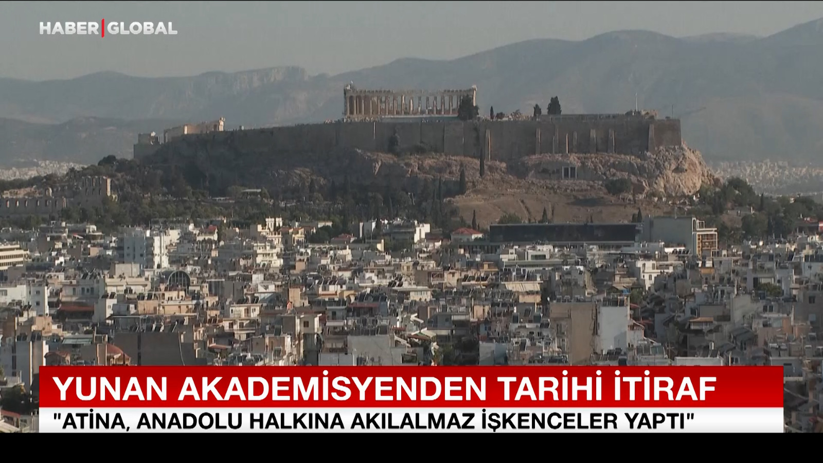 Yunan akademisyenden tarihi itiraf