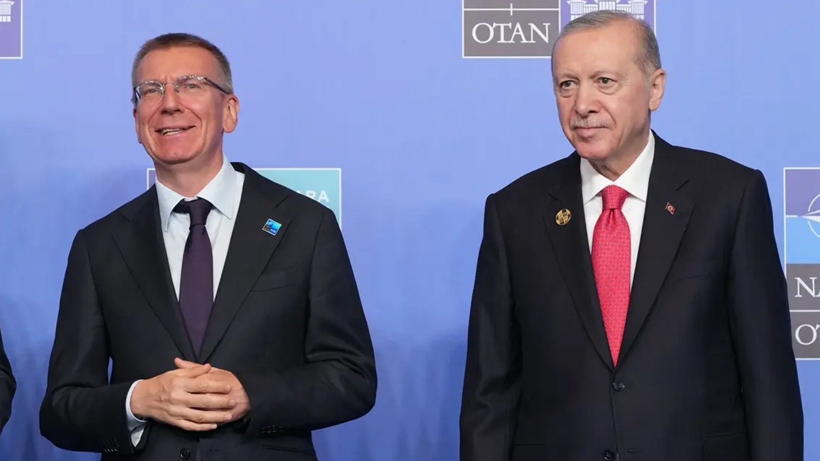 Cumhurbaşkanı Erdoğan, Letonya Cumhurbaşkanı Rinkevics ile telefonda görüştü