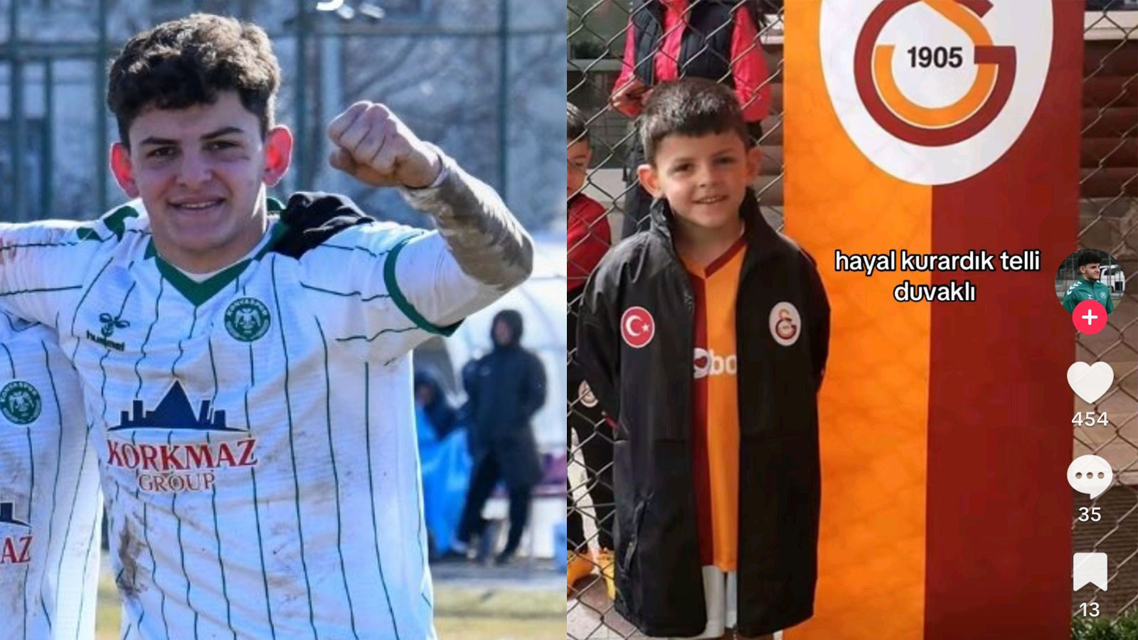 Galatasaray paylaşımı yapan Egehan Şensoy, Konyaspor'dan gönderildi