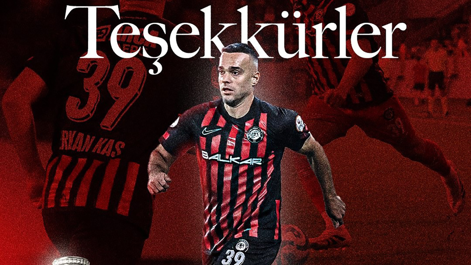 Çorum FK, Erkan Kaş'a veda etti