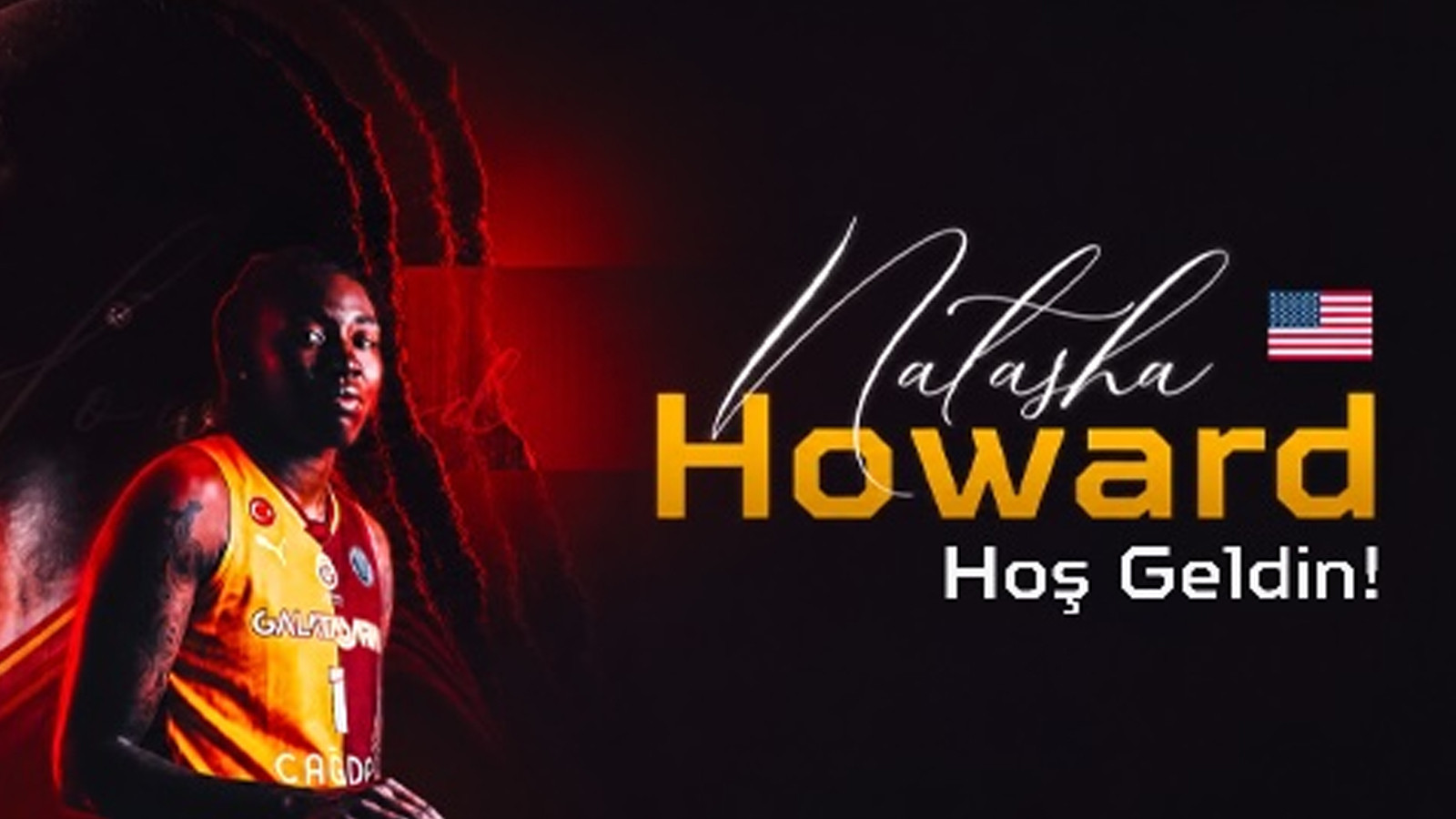 Galatasaray Çağdaş Faktoring Kadın Basketbol Takımı, Natasha Howard'ı kadrosuna kattı