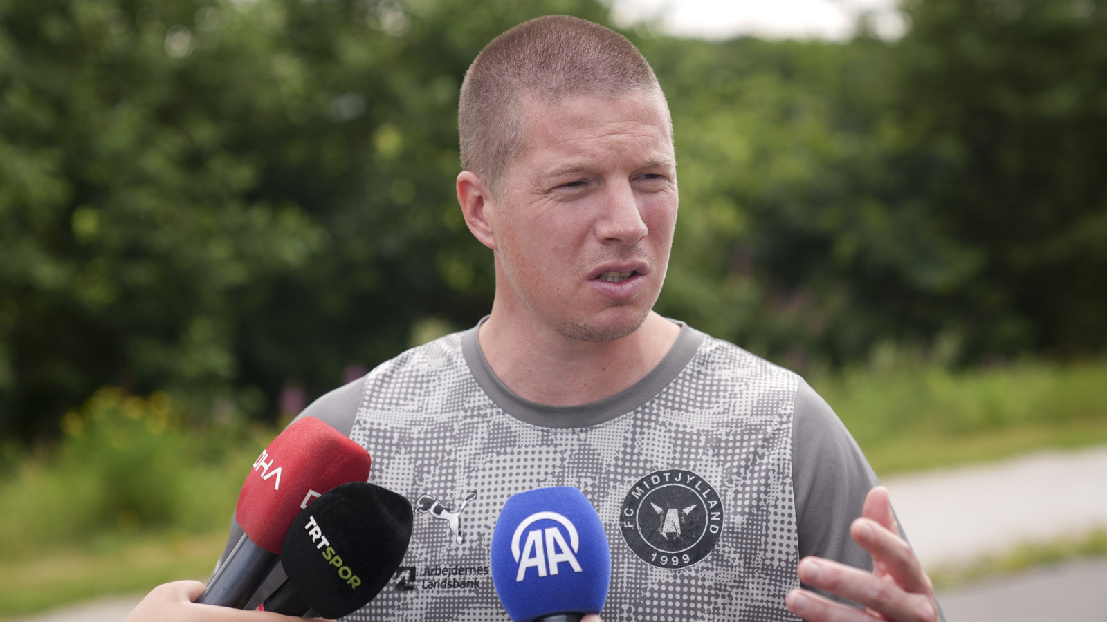 Midtjylland Teknik Direktörü Mike Tullberg: "Beşiktaş maçını sabırsızlıkla bekliyoruz"