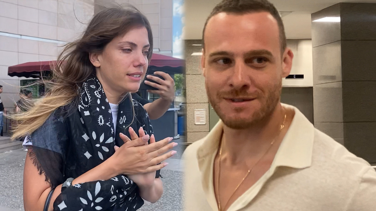 Eda Ece ve Kerem Bürsin Ahbap Soruşturması Kapsamında Adliyede İfade Verdi