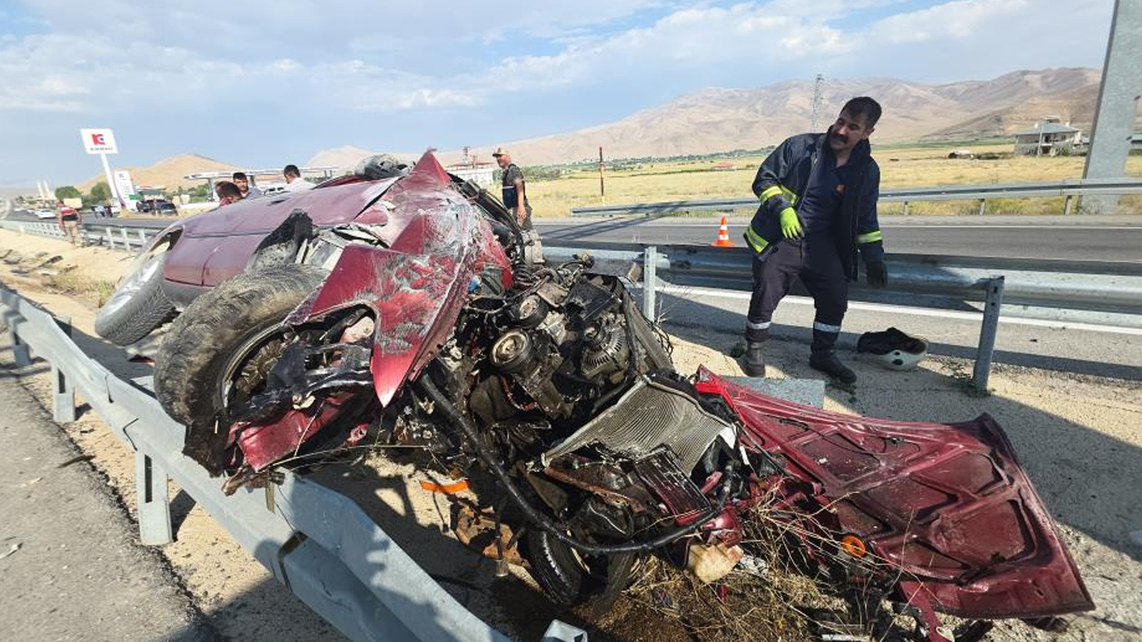 Van'da trafik kazası: Çok sayıda yaralı var