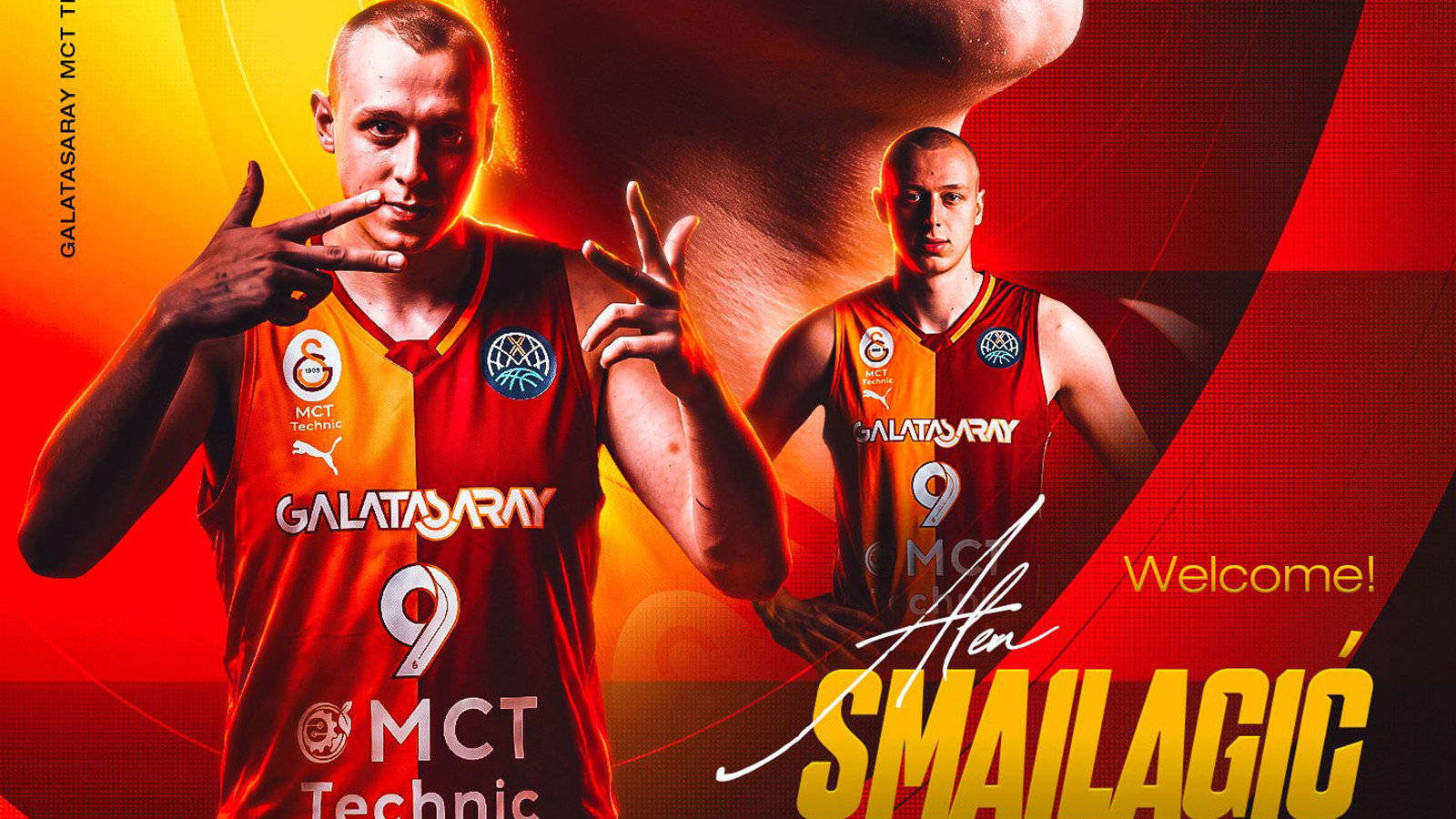 Galatasaray, Alen Smailagic ile Anlaştı