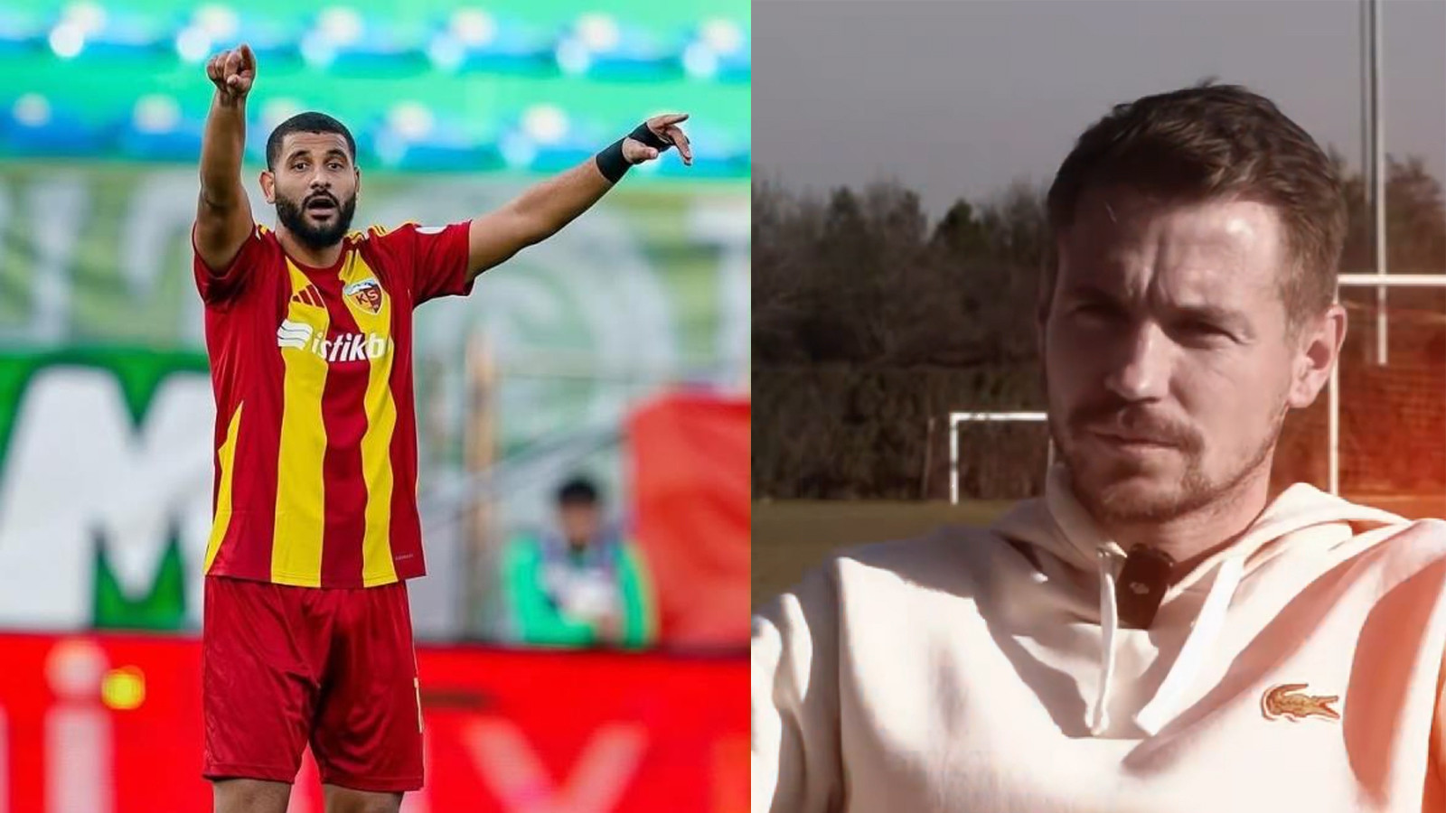 Kayserispor iki futbolcuya veda paylaşımı yaptı