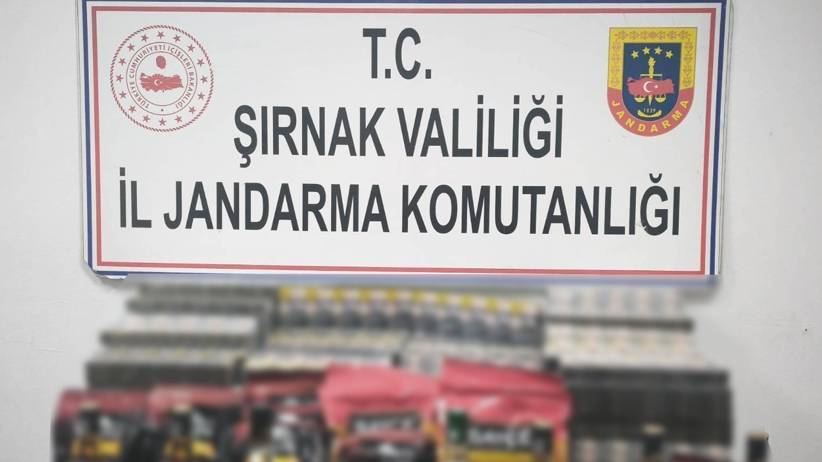 Şırnak’ta jandarmadan kaçakçılığa büyük darbe: 82 milyon liralık kaçak ürün ele geçirildi