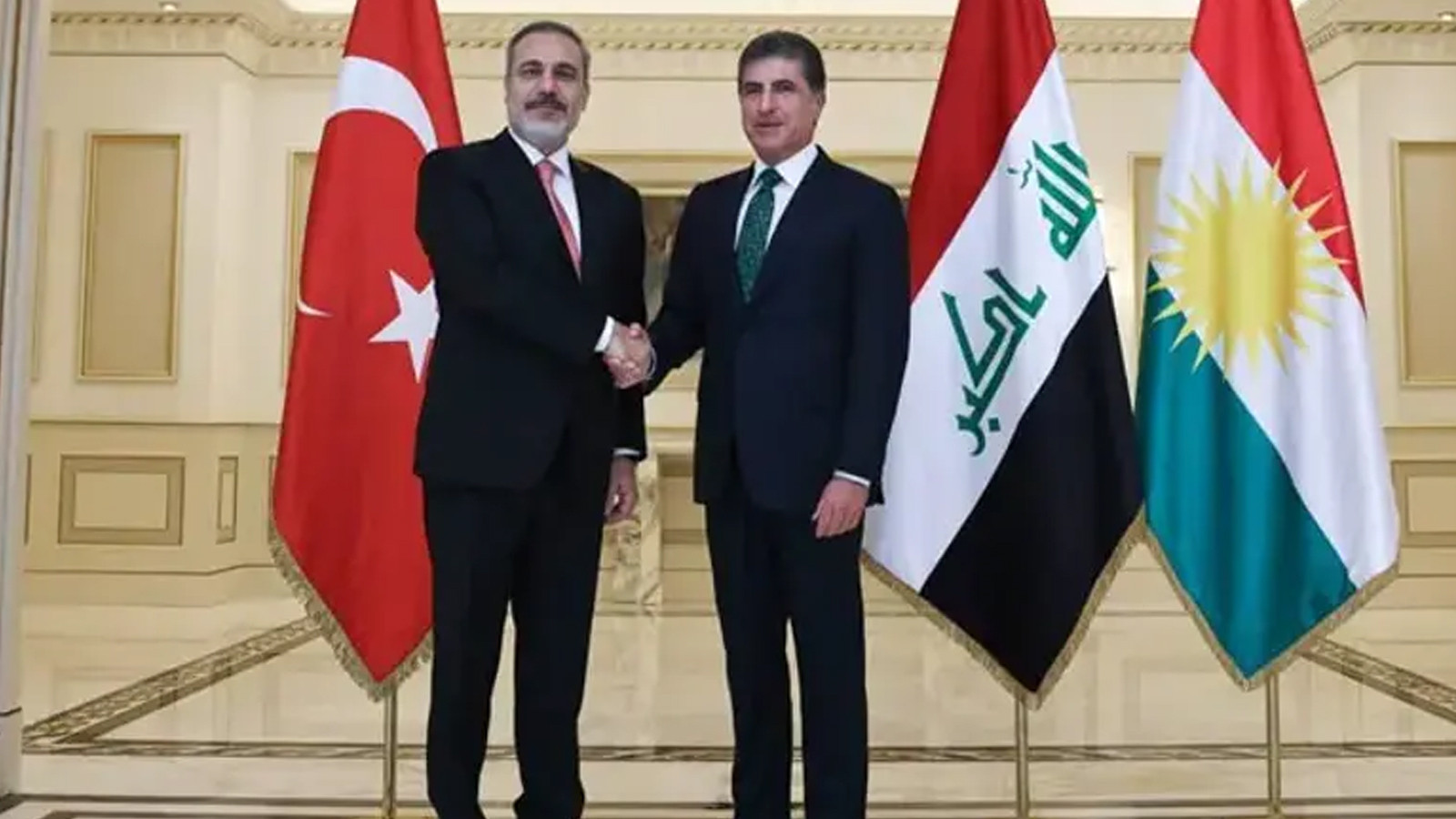 Dışişleri Bakanı Hakan Fidan, Mesrur Barzani ve Neçirvan Barzani ile telefonda görüştü