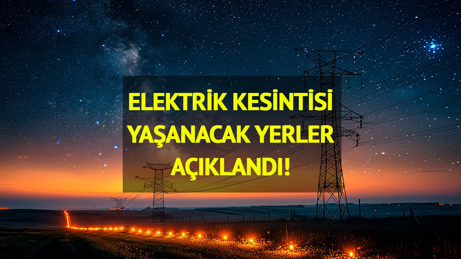BEDAŞ paylaştı, saatler sürecek! İstanbul'un ilçelerinde elektrik kesintisi olacak