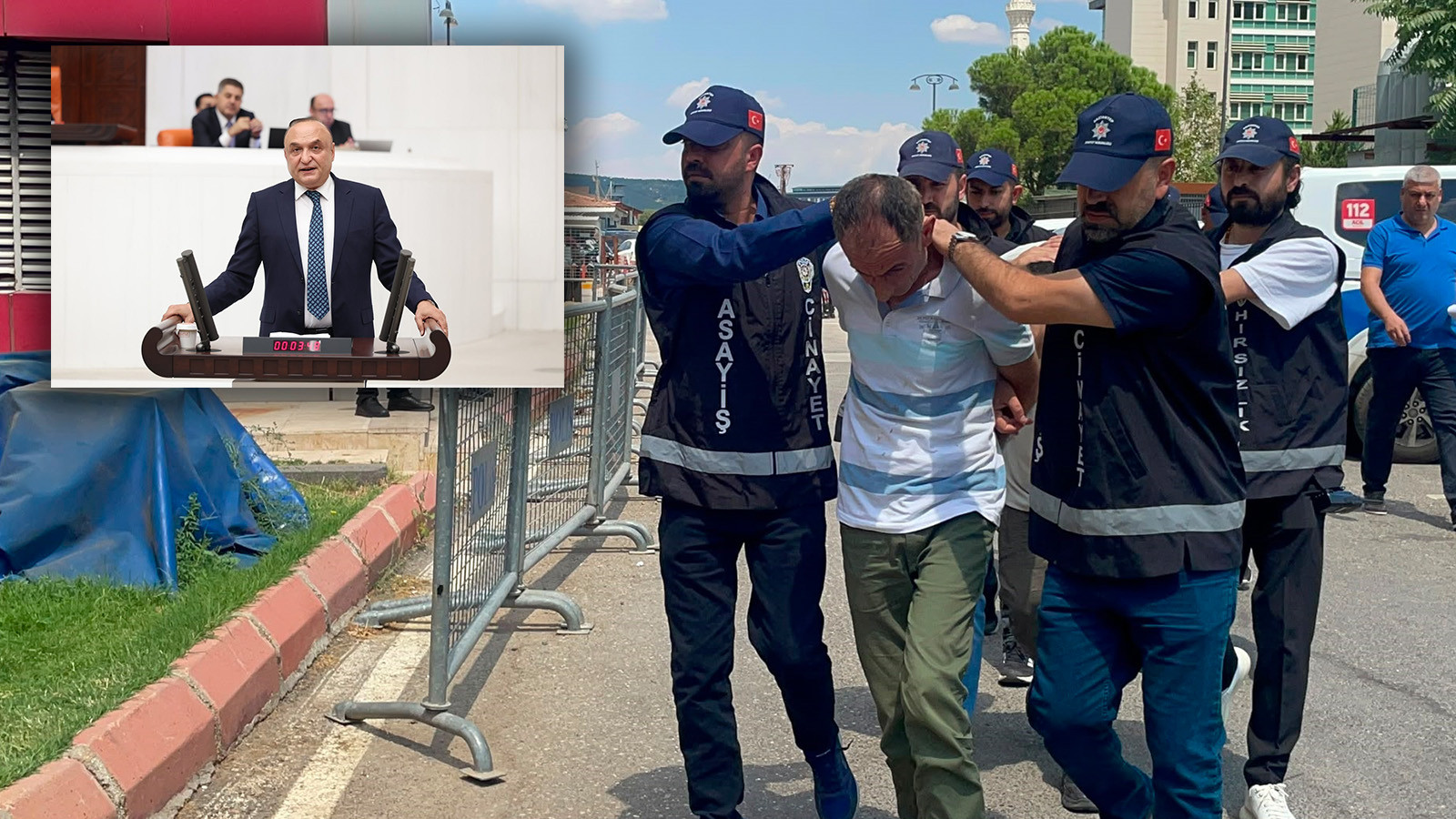 Milletvekili Melih Meriç'e Saldırı: Şüpheli ve Oğlu Tutuklandı