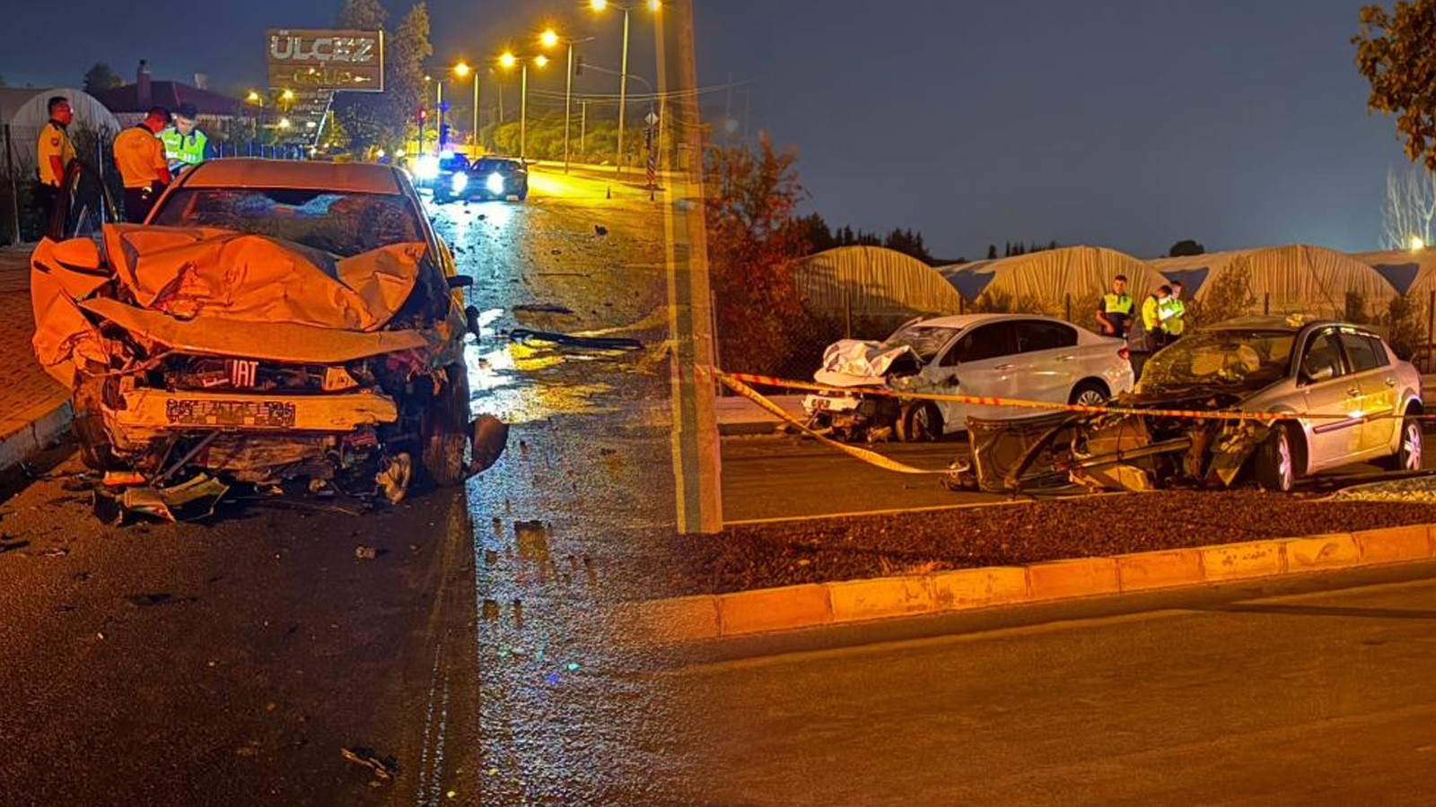 Antalya'da feci kaza: 2 can kaybı, 3 yaralı
