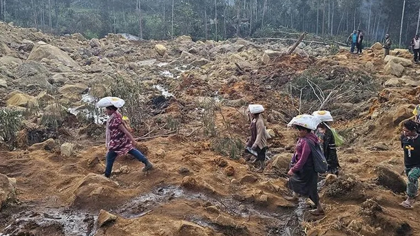 Gine'de çöp depolama alanında toprak kayması: 30 ölü, 22 yaralı