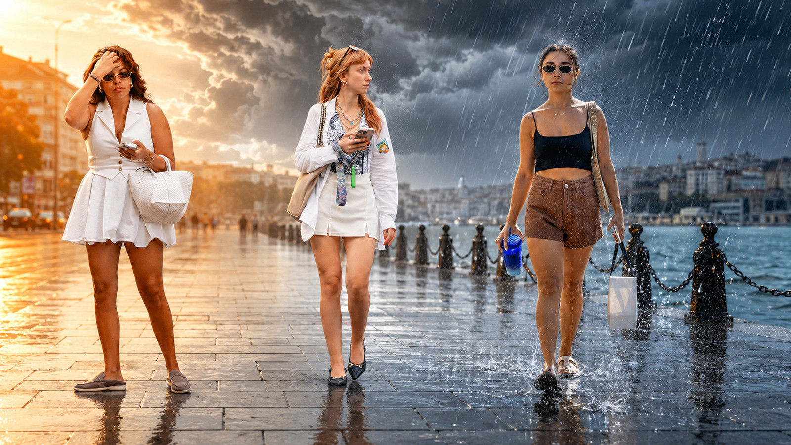 Meteoroloji’den İstanbul dahil birçok il için sağanak alarmı: İşte sıcakların bitiş tarihi