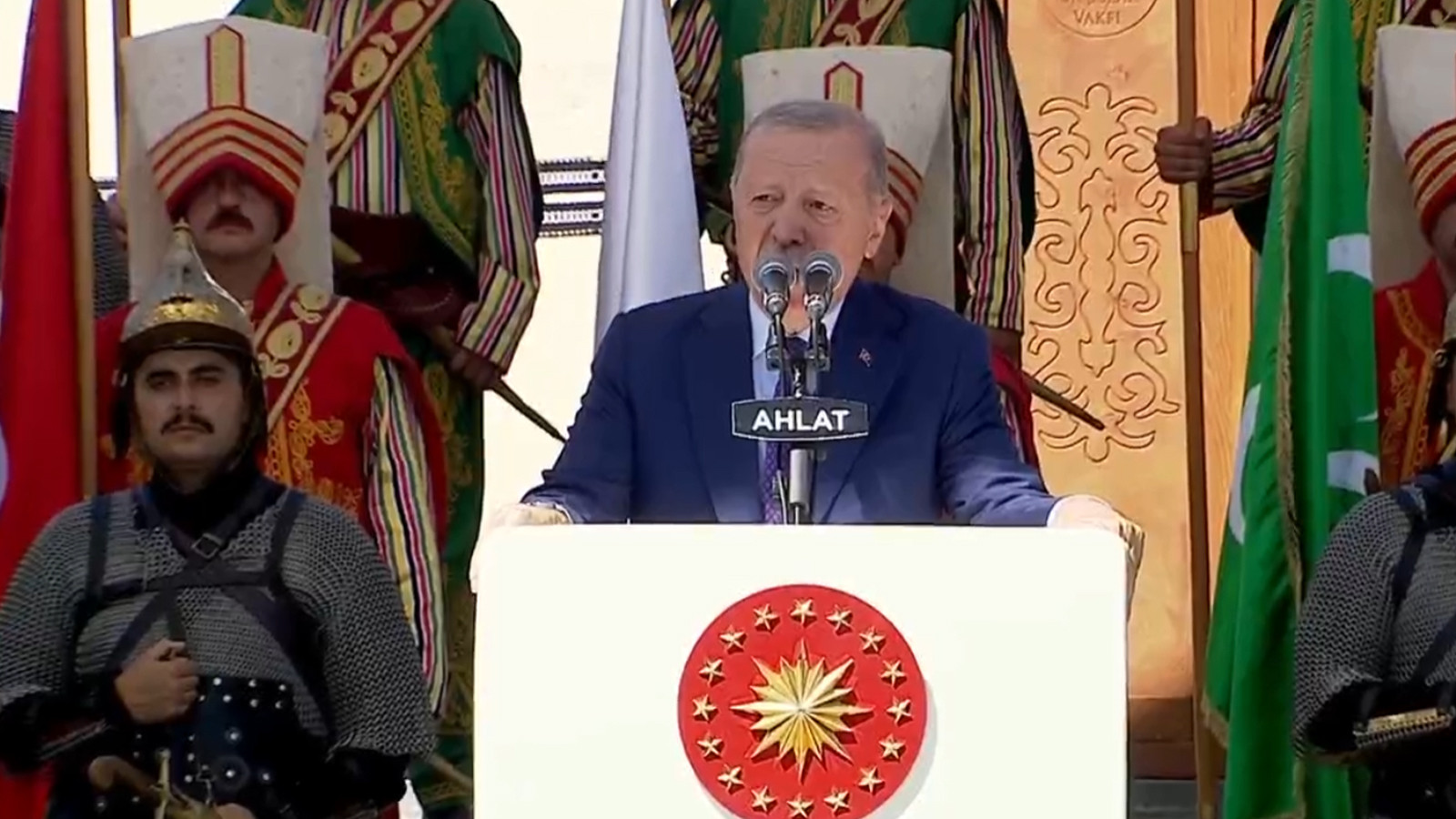 Cumhurbaşkanı Erdoğan konuşuyor
