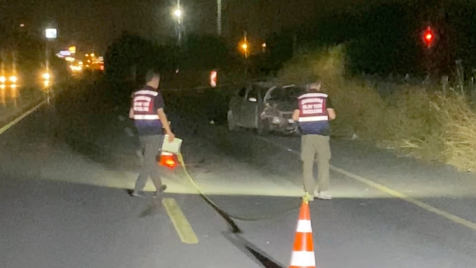 Aydın'da otomobilin çarptığı kadın can verdi