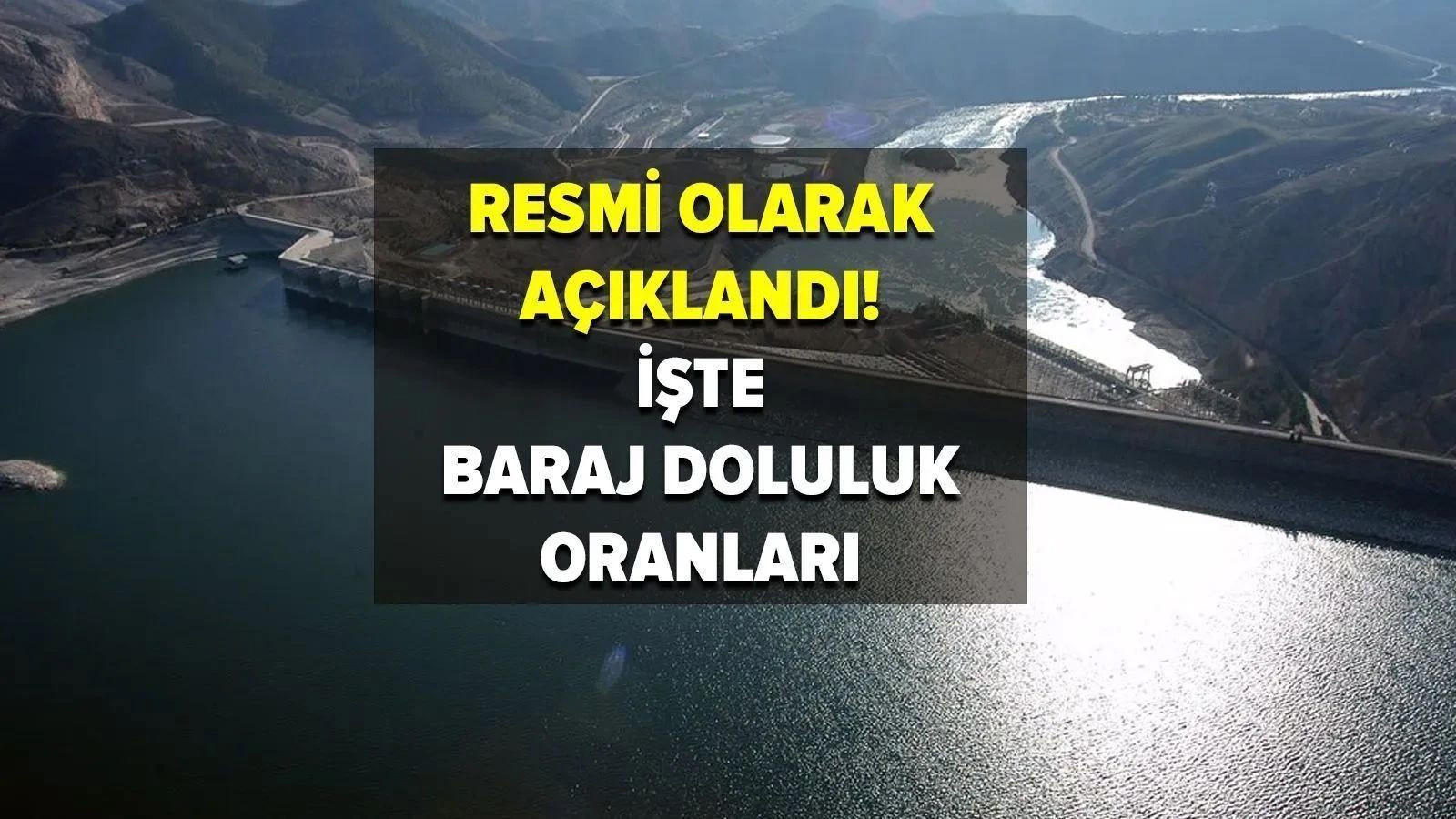 Günbegün düşüyor: İstanbul barajlarında doluluk oranı yüzde kaç?