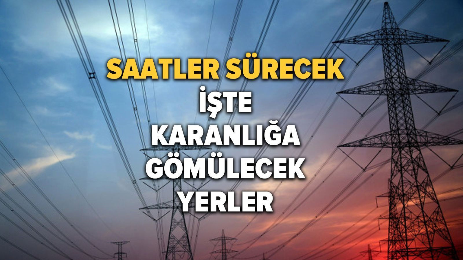 İstanbul'da elektrik kesintisi yaşanacak o ilçeler! BEDAŞ paylaştı